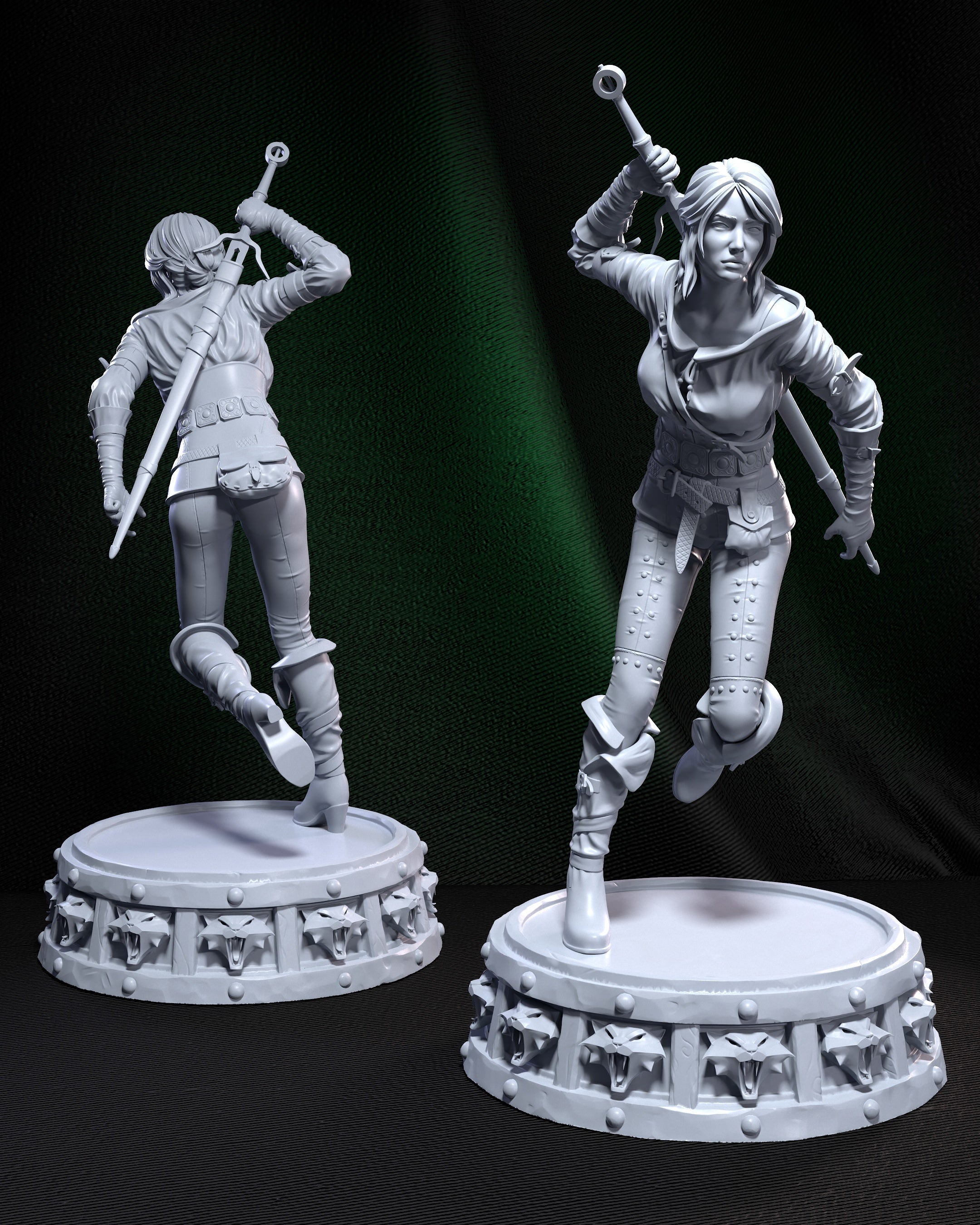 Ciri - The Witcher - 1:8 Scale