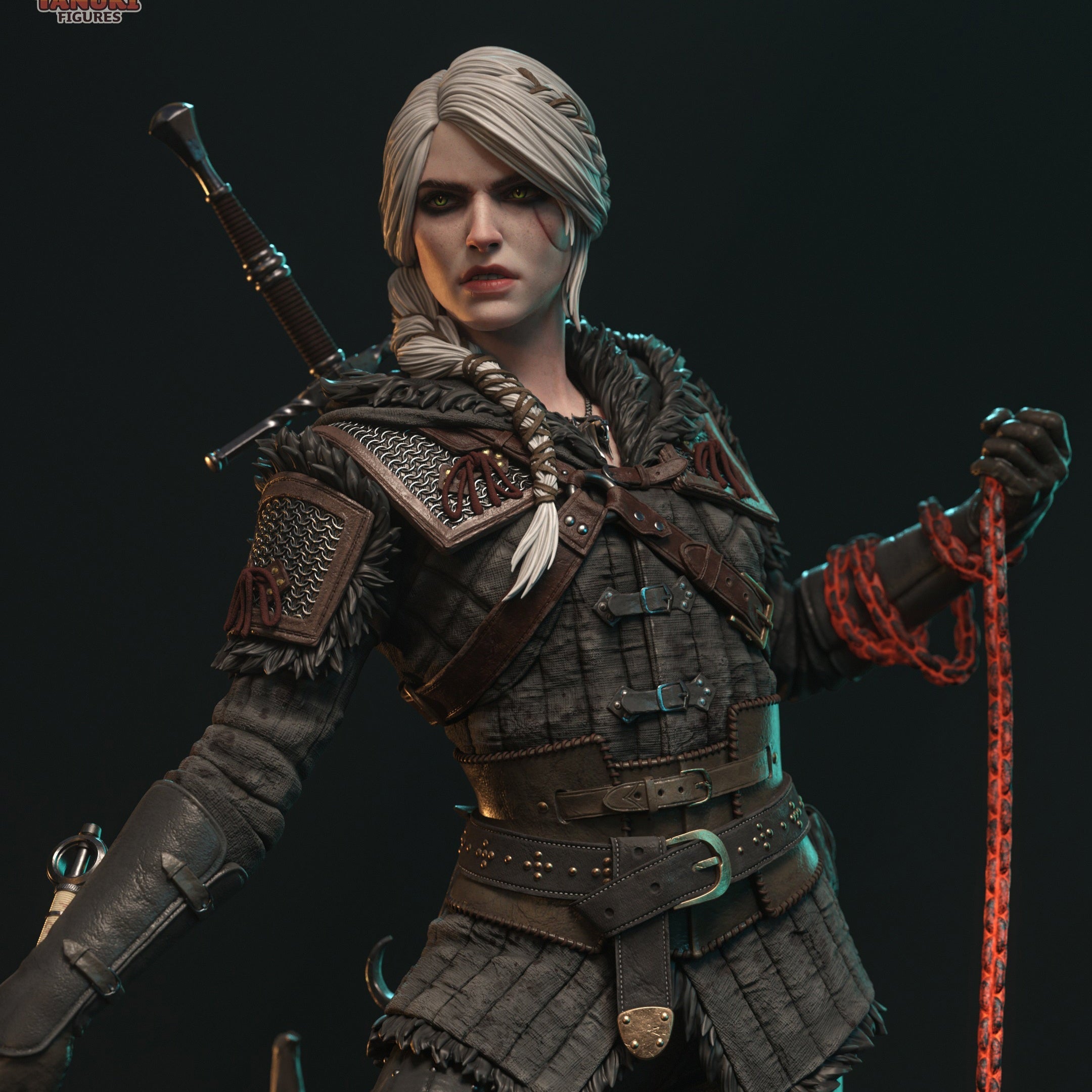 Ciri - The Witcher - 1:6 Scale, Bust