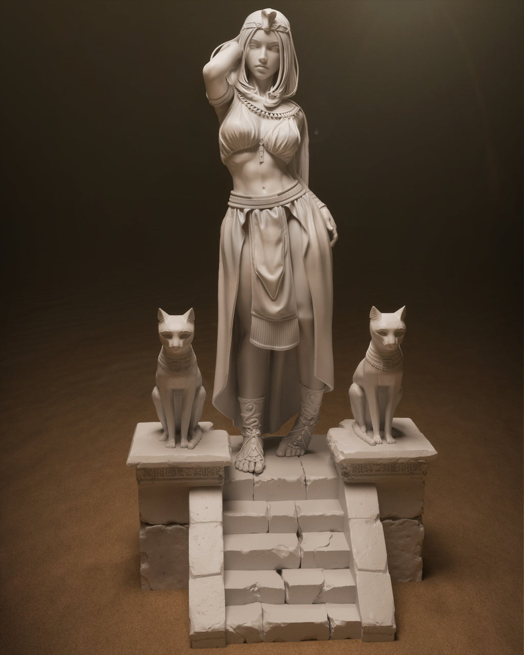 Cleopatra - Egyptian Queen (SFW/NSFW 18+ Only) -  1:6, 1:9 Scale Figures & Bust
