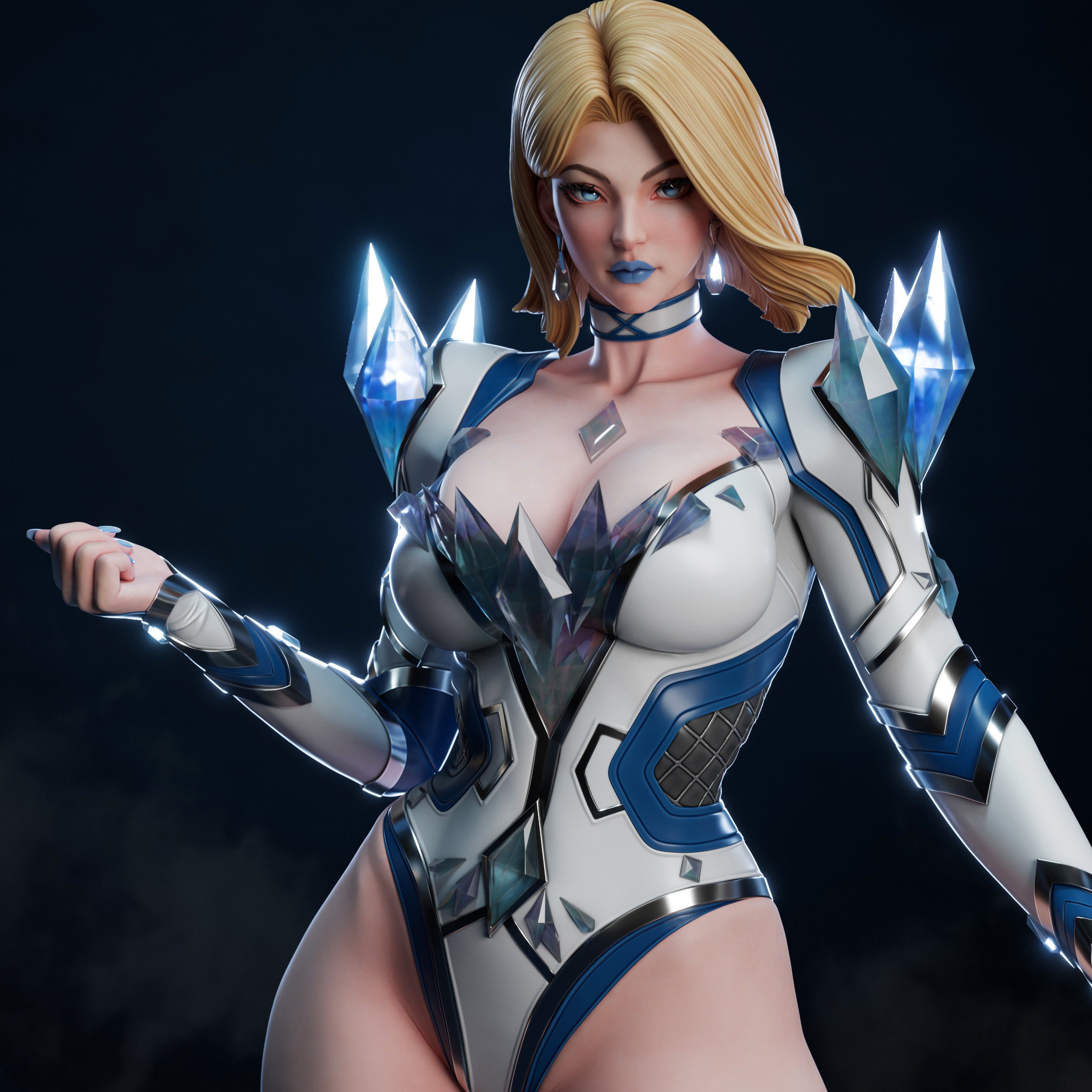 Emma Frost - Marvel Rivals (SFW/NSFW 18+ Only) - 1:6 Scale Figure