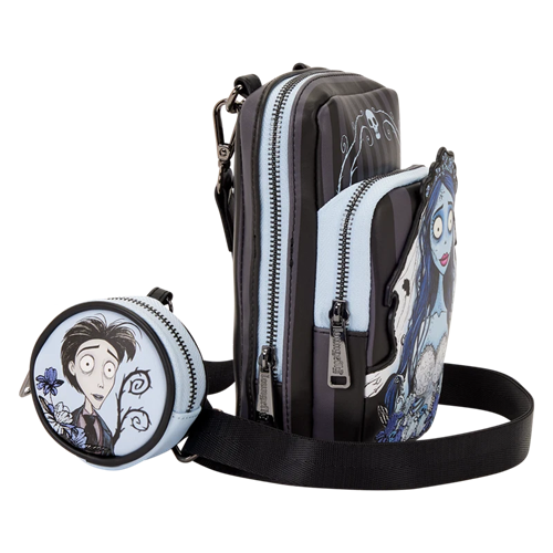 Corpse Bride Emily Crossbody Sling Bag with Coin Purse