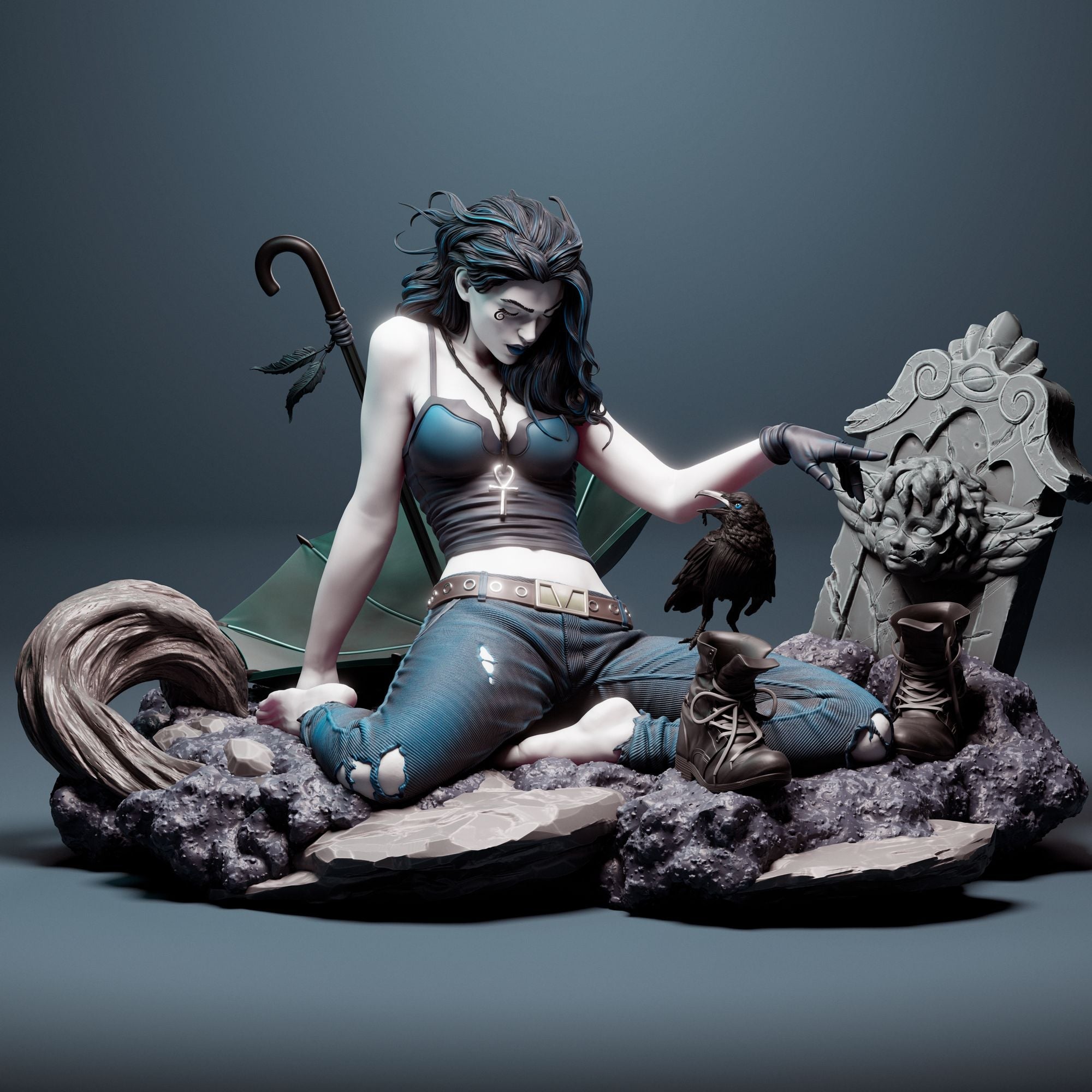 Death of the Endless - Sandman - DC Comics (SFW/NSFW 18+ Only) - 1:6, 1:9 Scale Figures & Bust
