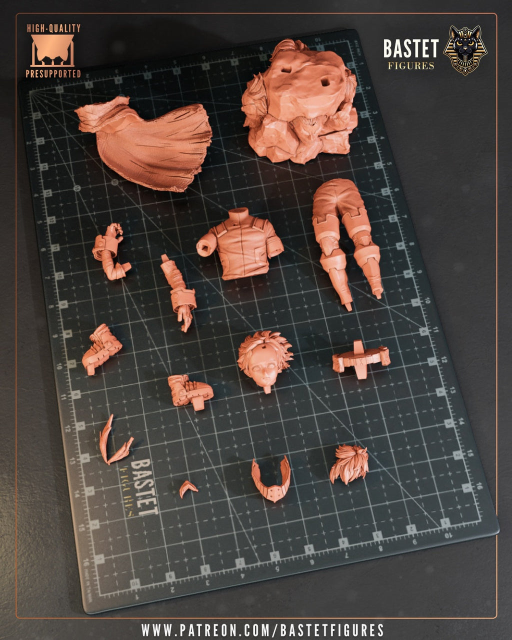 Deku Midoria - My Hero Academia/Boku no Hīrō Akademia - 1:8 Scale Figure & Bust