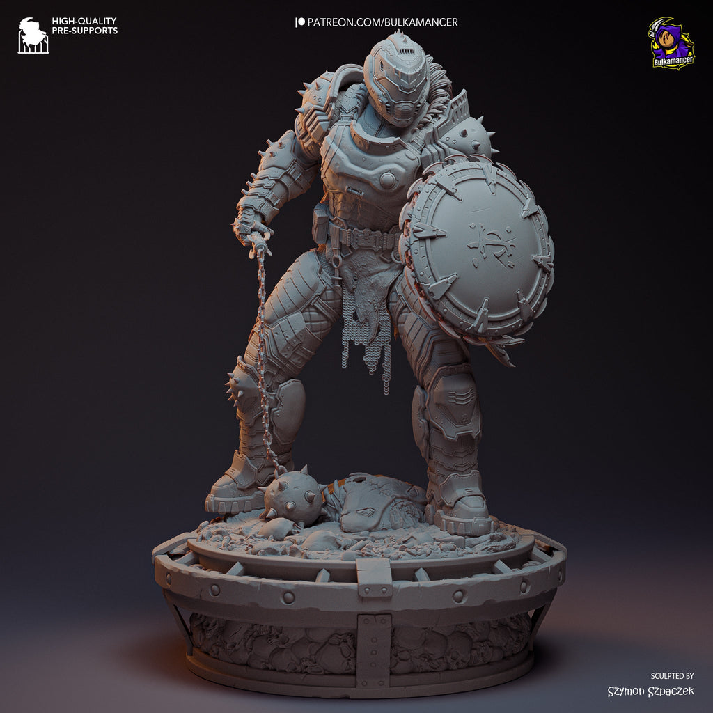 Doom Slayer - Doom: The Dark Ages - 1:8 Scale Figure