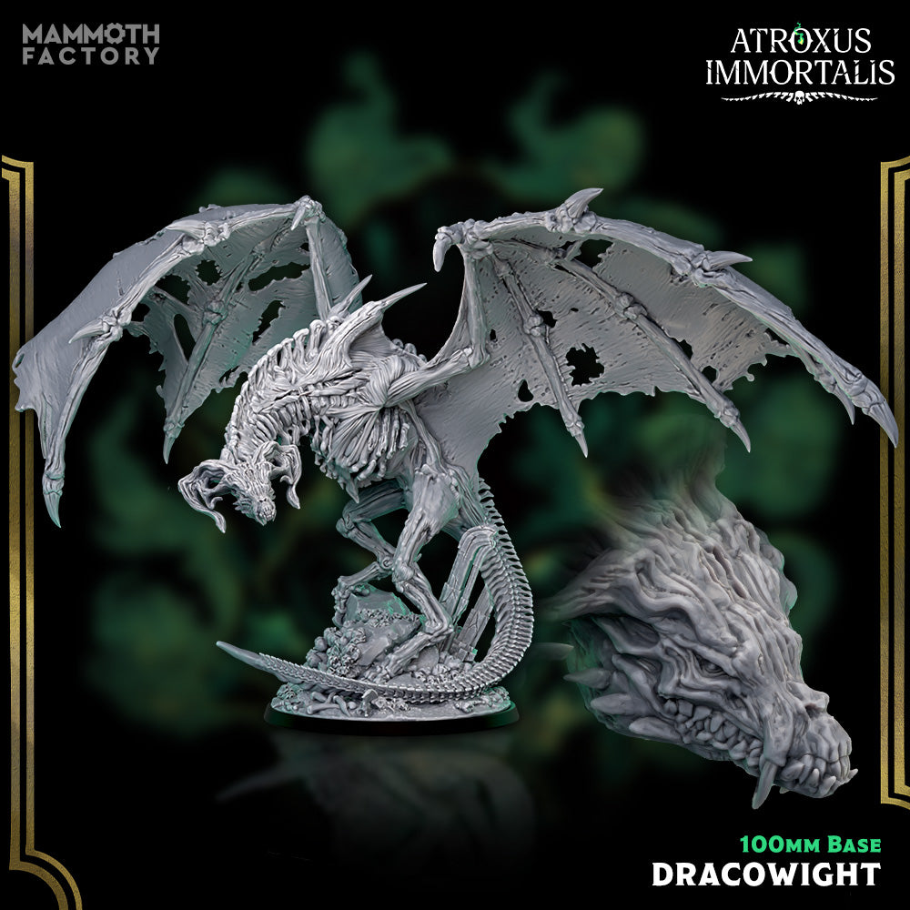 Dracowight – Atroxus Immortalis Undead Dragon Miniature