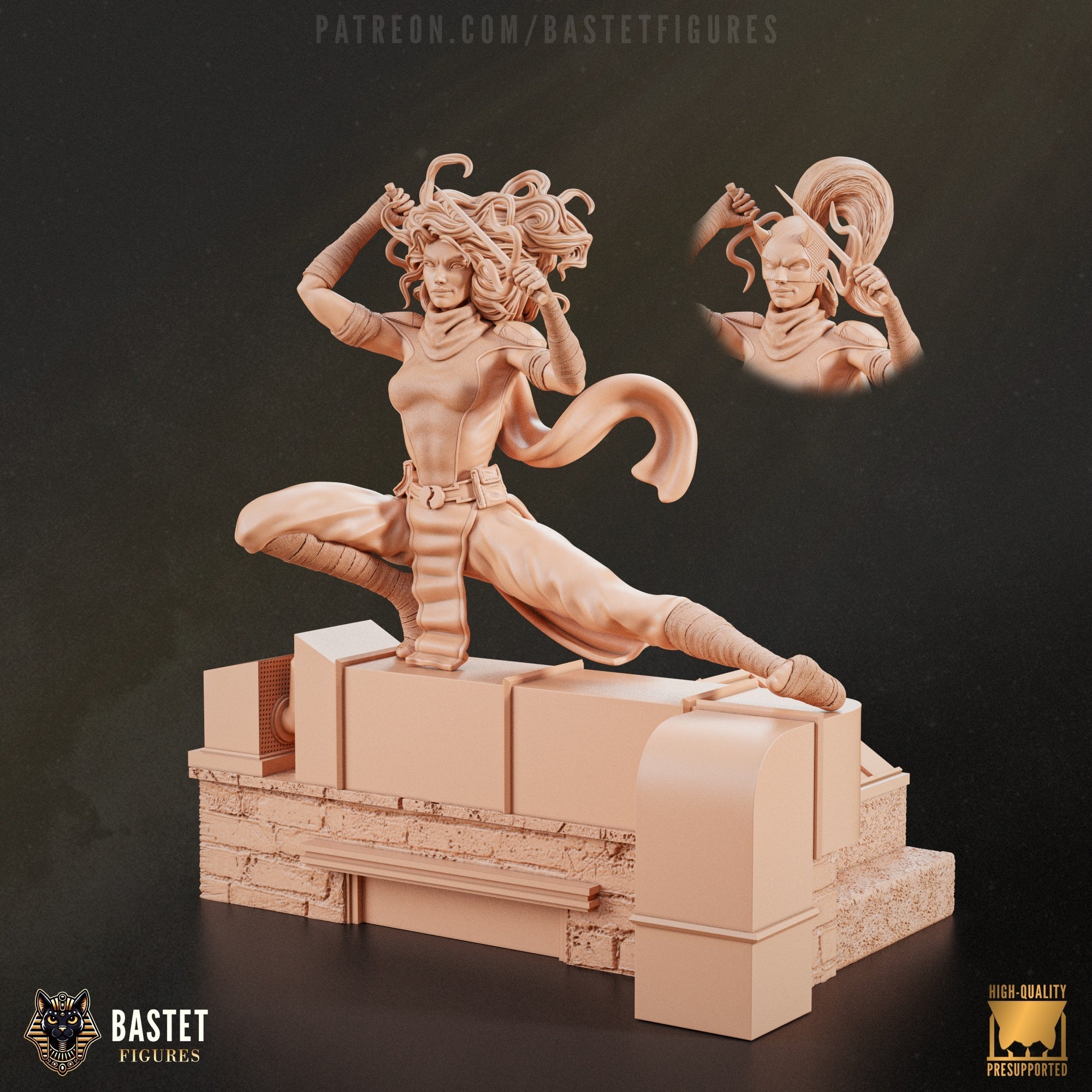 Elektra - Marvel Comics - 1:8 Scale Figure & Bust