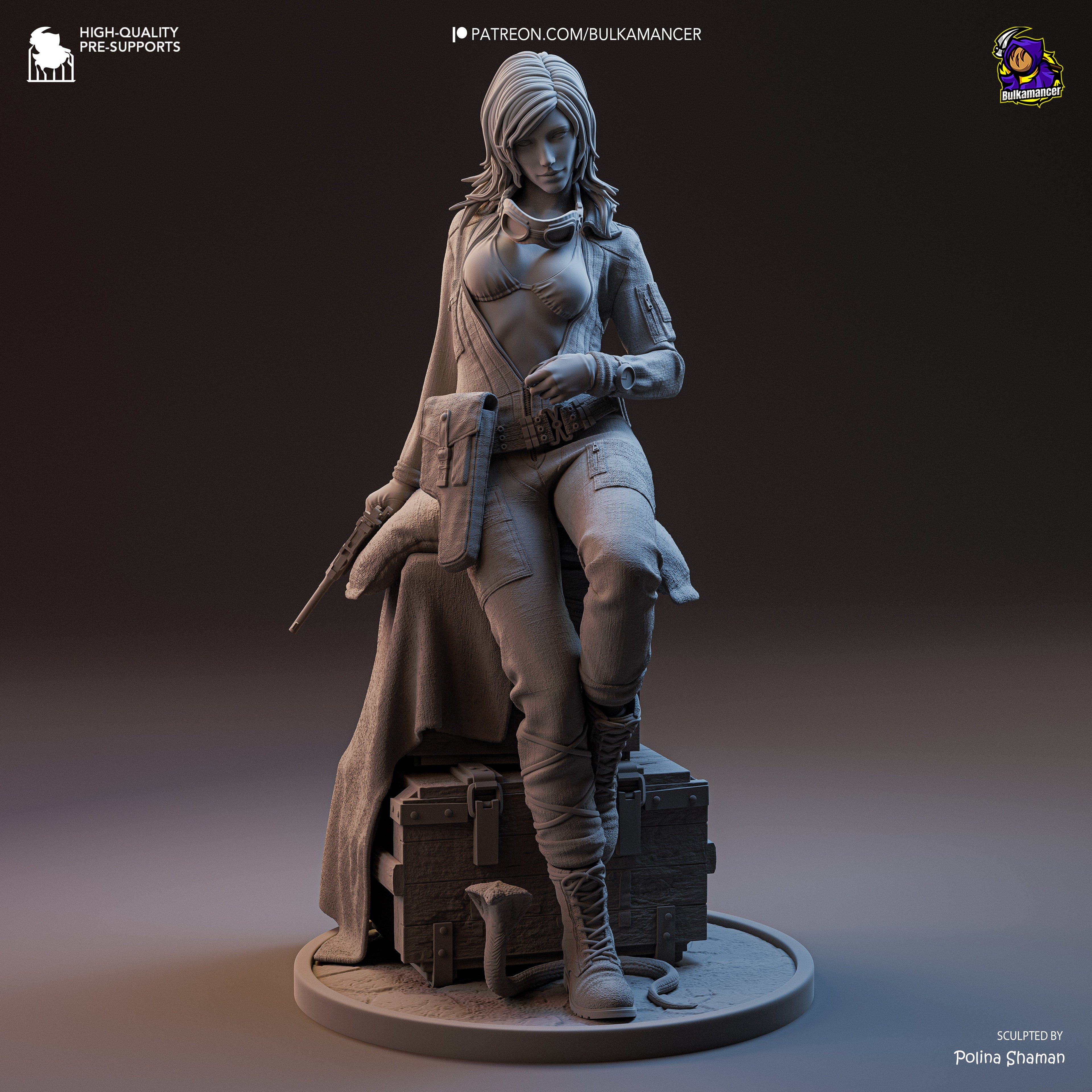 Eva - Metal Gear Solid - 1:8 Scale Figure