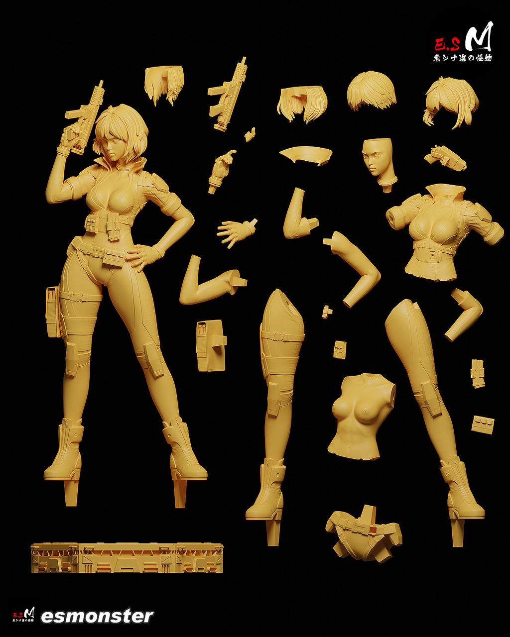 Motoko Kusanagi - Ghost in the Shell - (SFW/NSFW 18+ Only) - 1:6 Scale Figure