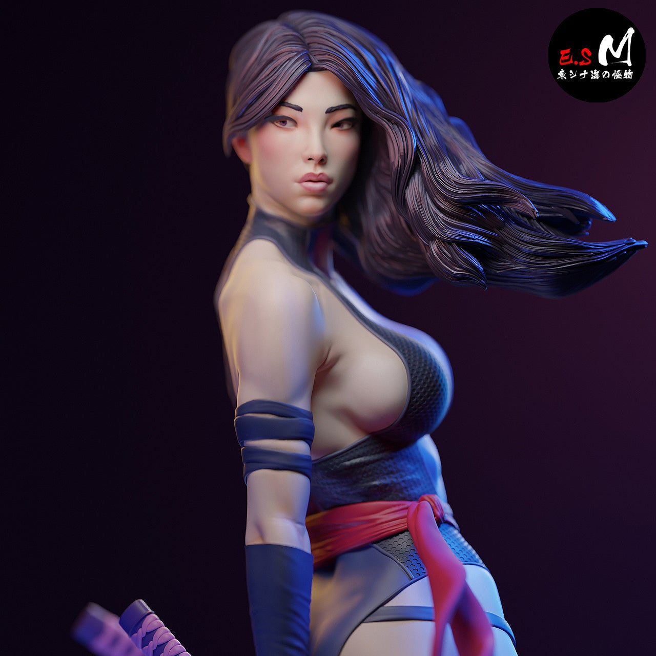 Psylocke - Marvel Rivals (SFW/NSFW 18+ Only) - 1:6 Scale Figure
