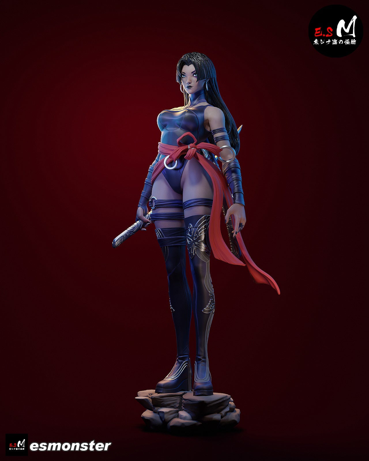 Psylocke (Ver. 1) - Marvel Rivals (SFW/NSFW 18+ Only) - 1:6 Scale Figure