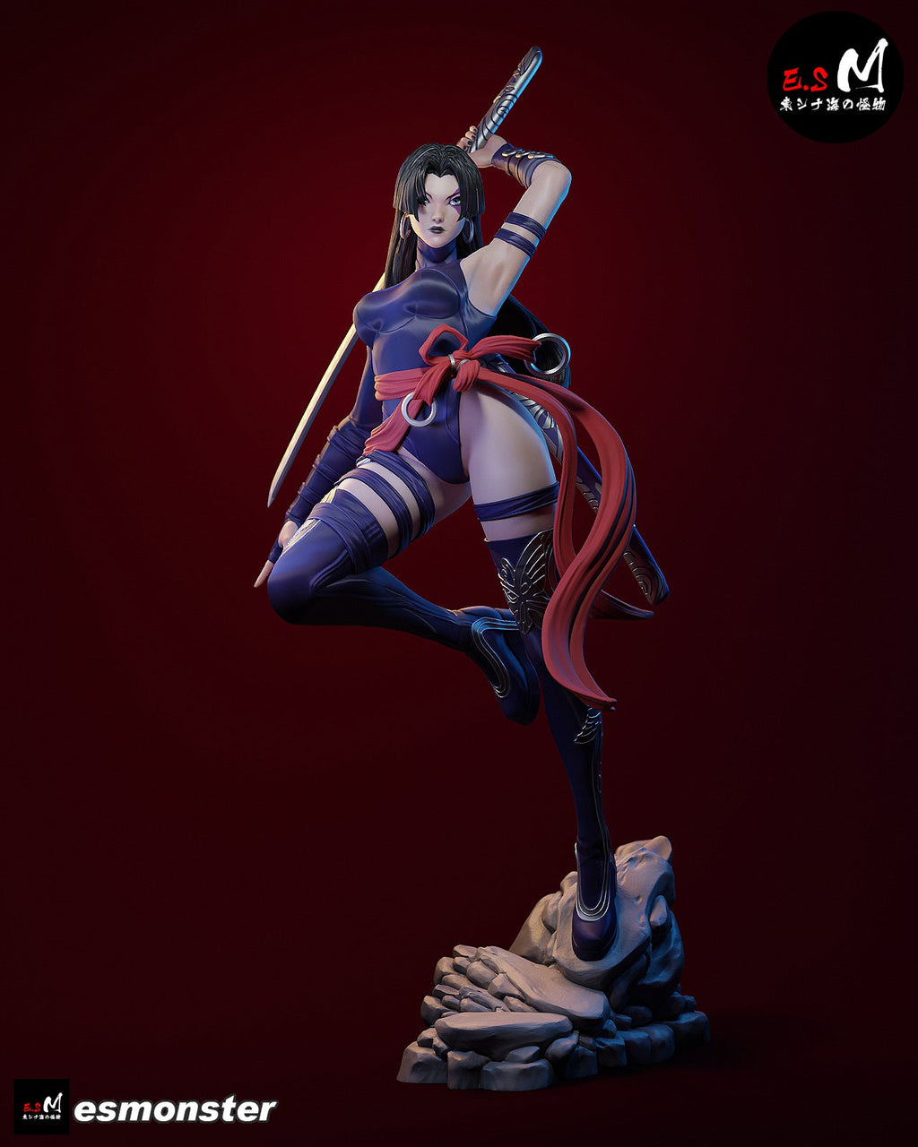 Psylocke (Ver. 2) - Marvel Rivals (SFW/NSFW 18+ Only) - 1:6 Scale Figure