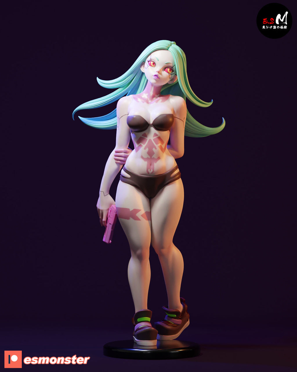Rebecca Smasher - Cyberpunk: Edgerunners - 1:6 Scale Figure