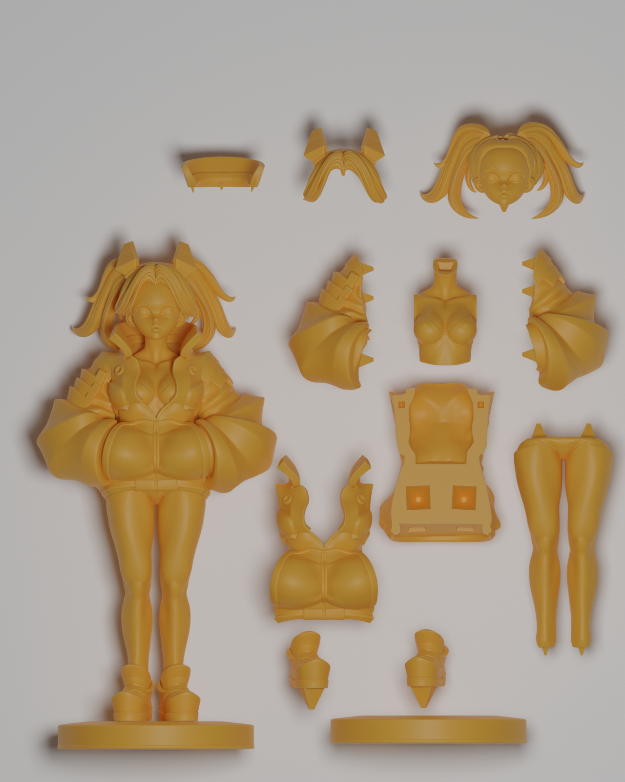 Rebecca Smasher - Cyberpunk: Edgerunners - 1:6 Scale Figure
