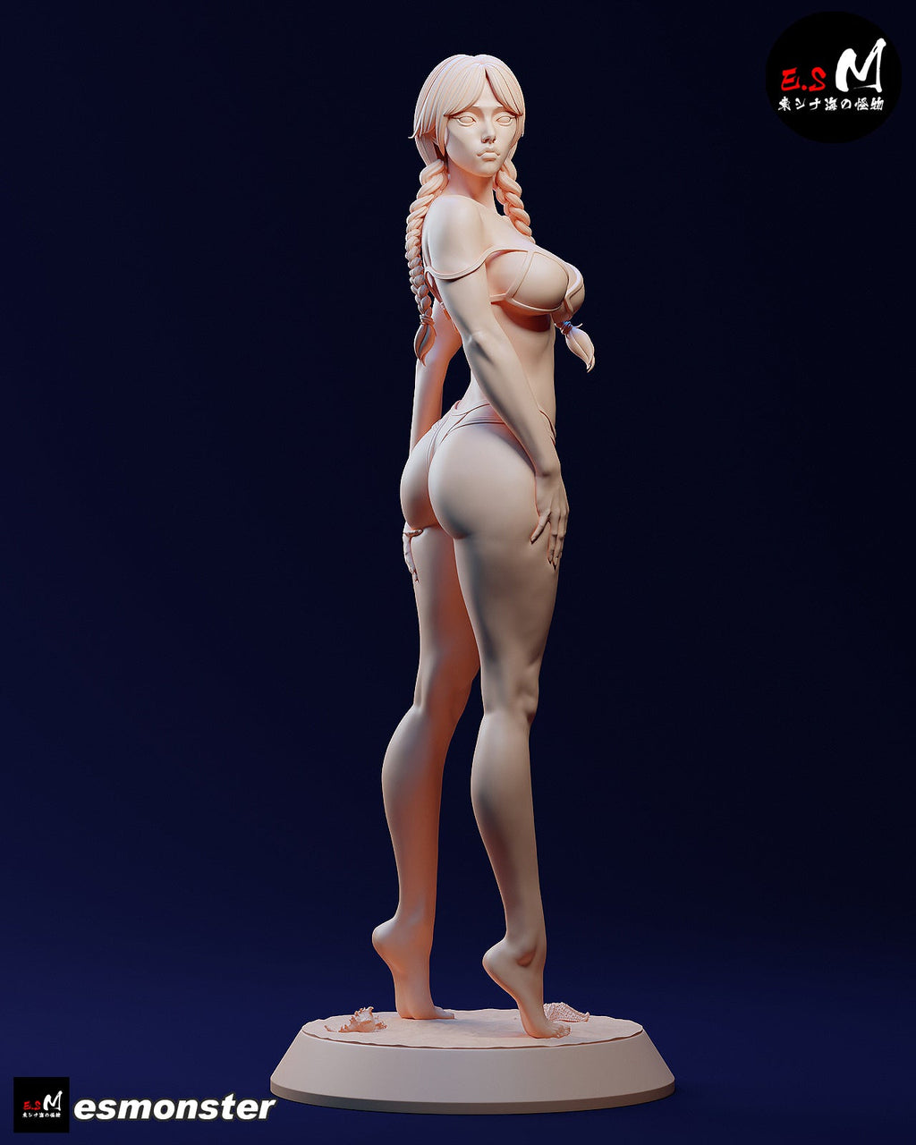 Adult Wednesday Addams Swimsuit - Addams Family  (SFW/NSFW 18+ Only) - 1:6 Scale Figure