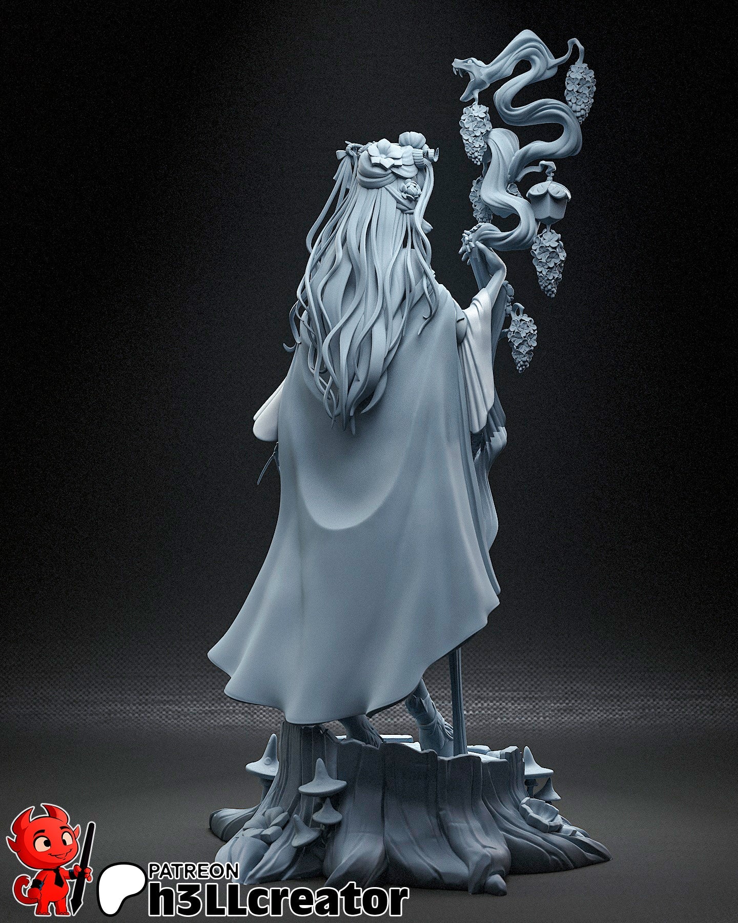 Fearne - Critical Role - 1:8 Scale & Bust