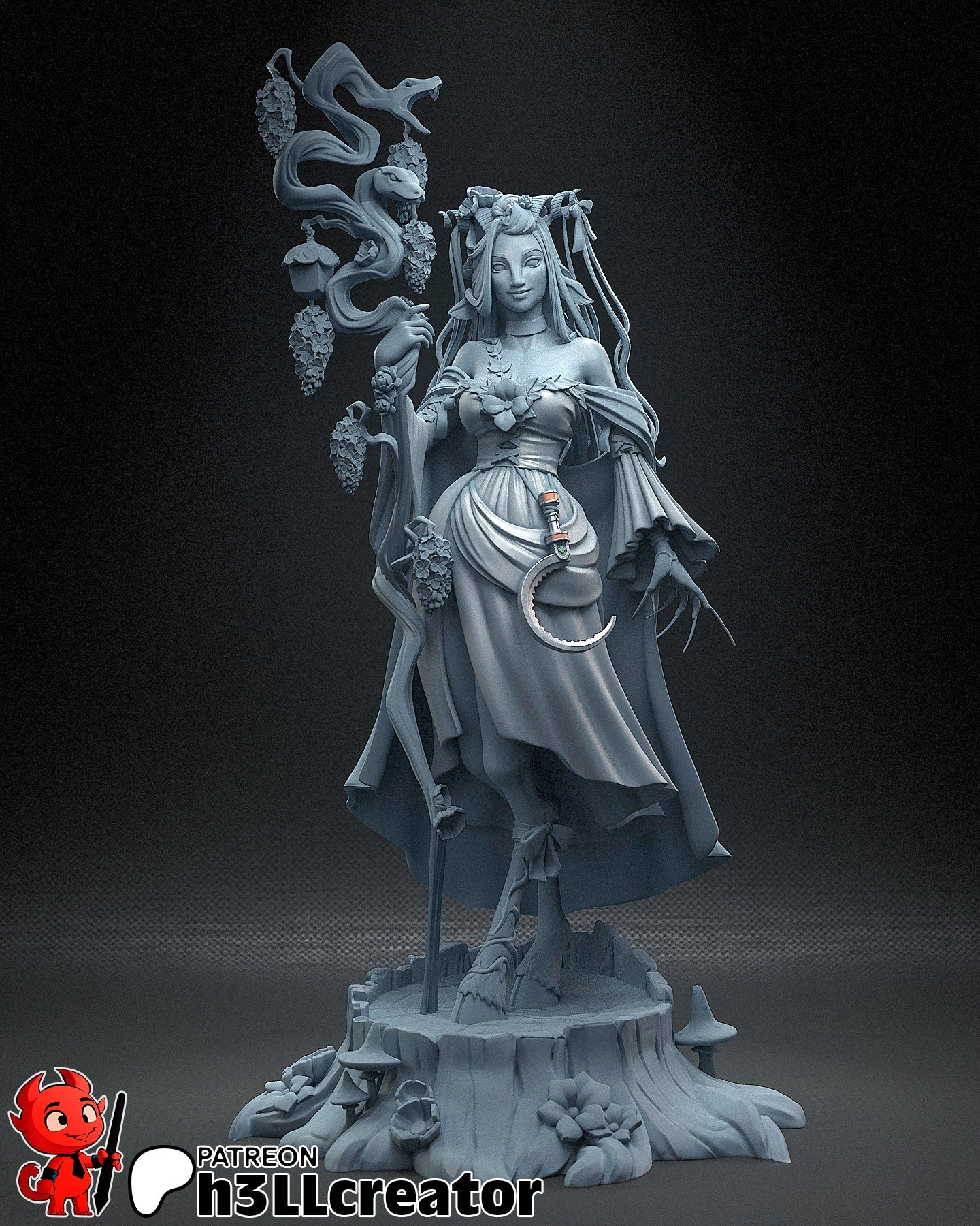 Fearne - Critical Role - 1:8 Scale & Bust