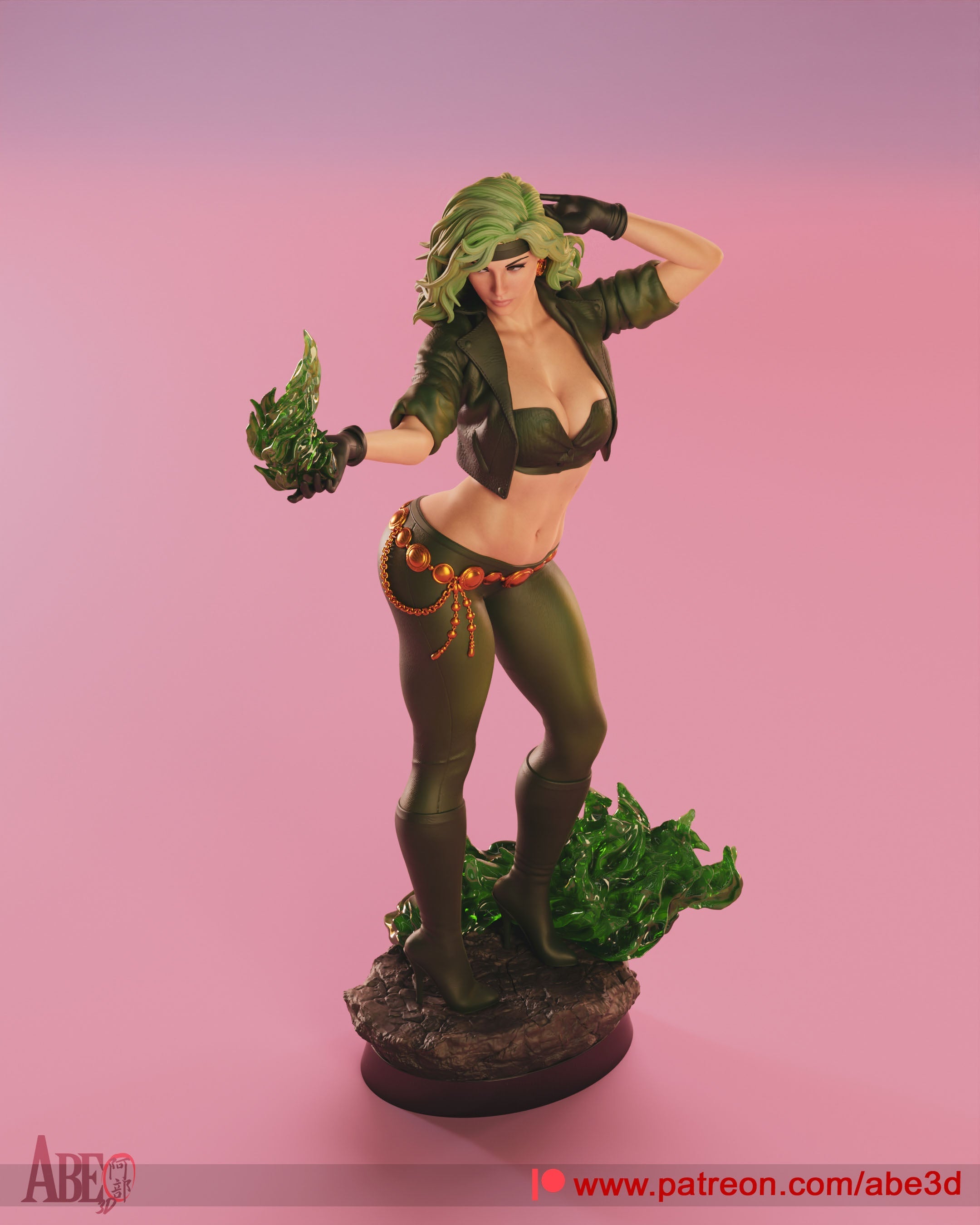 Fire - DC Comics (SFW/NSFW 18+ Only) - 1:4 Scale