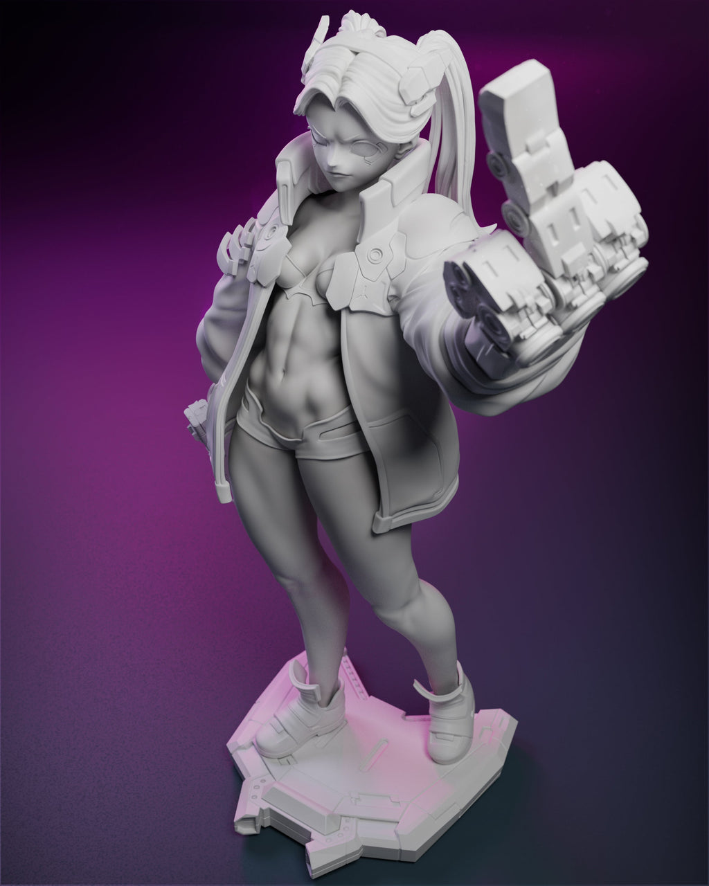 Rebecca Smasher - Cyberpunk: Edgerunners - 1:6 Scale Figure