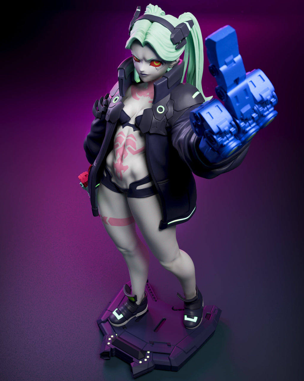 Rebecca Smasher - Cyberpunk: Edgerunners - 1:6 Scale Figure