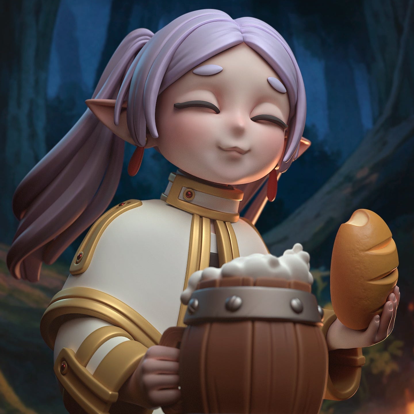 Chibi Frieren - Frieren: Beyond Journey's End / Hepburn: Sōsō no Furīren - H3ll