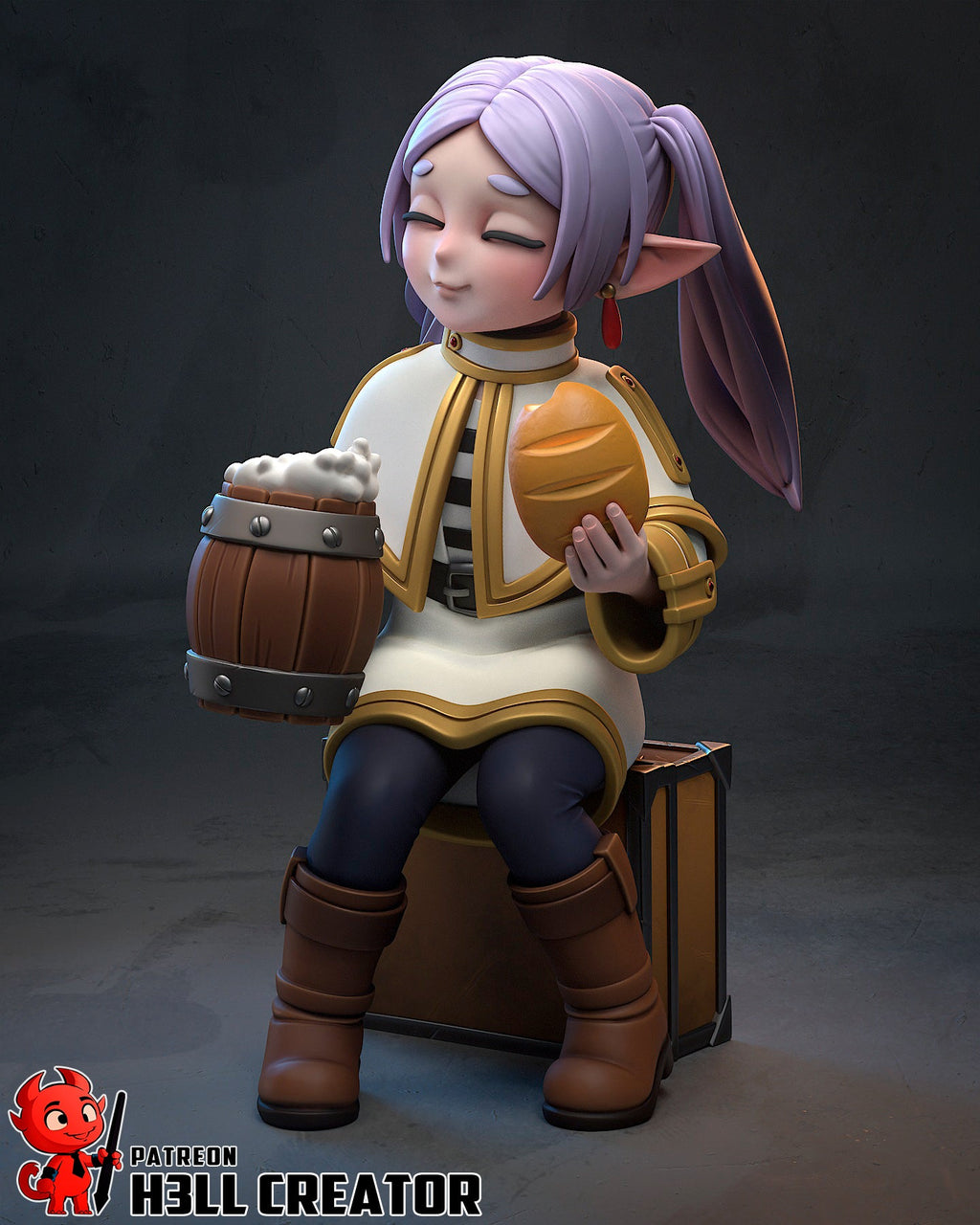 Chibi Frieren - Frieren: Beyond Journey's End / Hepburn: Sōsō no Furīren - H3ll