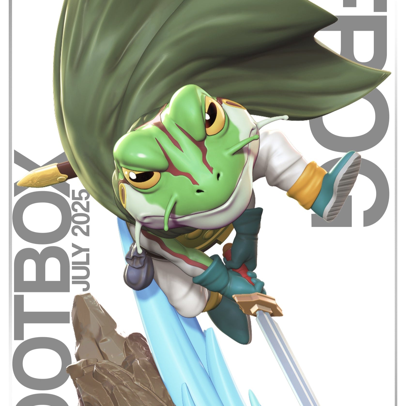 Frog - Chrono Trigger - 1:10 Scale