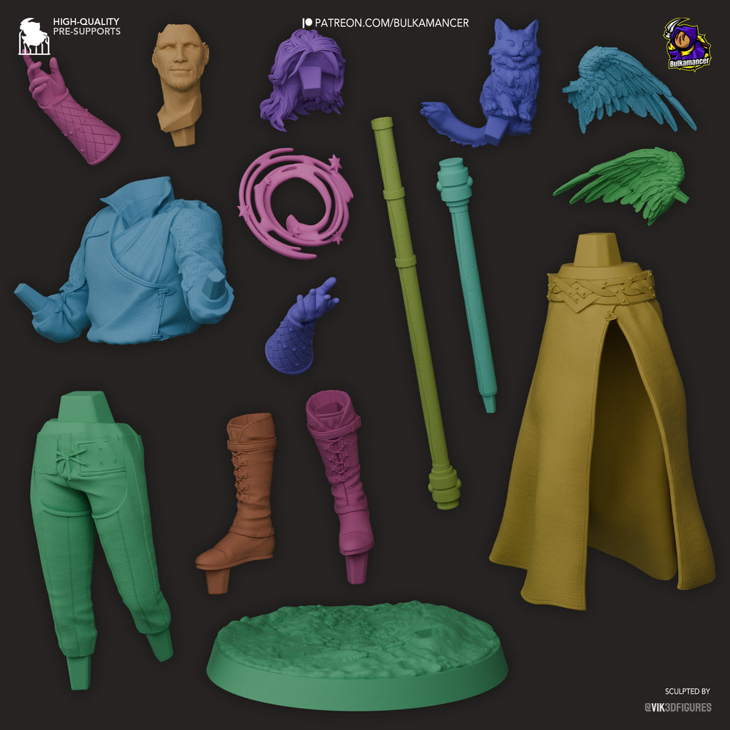Gale & Tara - Baldur's Gate 3 - 1:8 Scale Figure