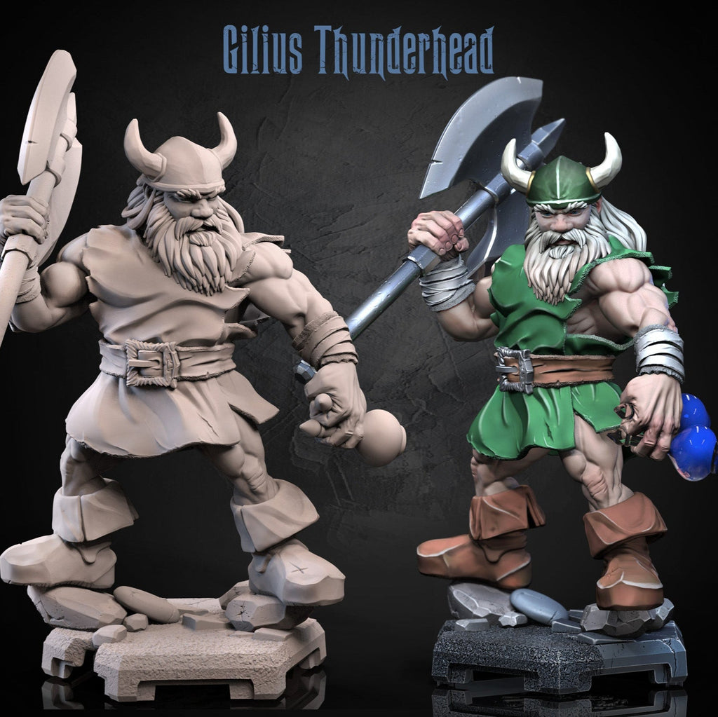 Gils Stormhead - Golden Axe Inspired Miniature
