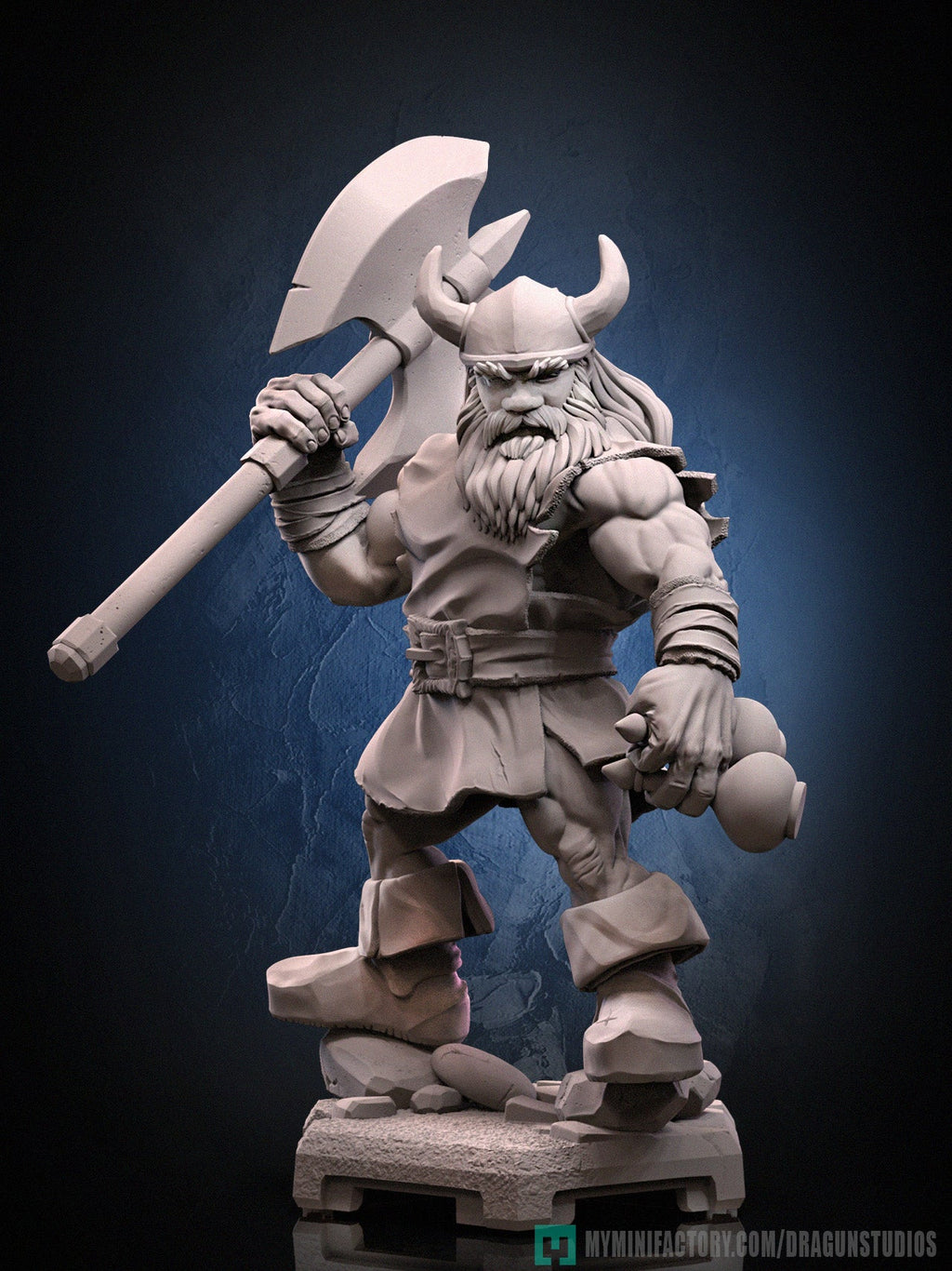 Gils Stormhead - Golden Axe Inspired Miniature