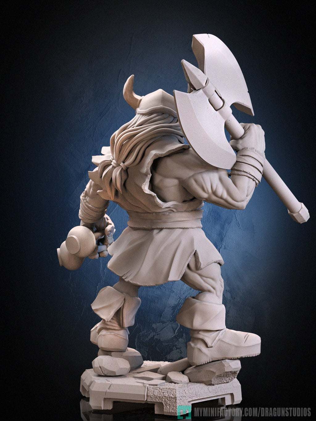 Gils Stormhead - Golden Axe Inspired Miniature