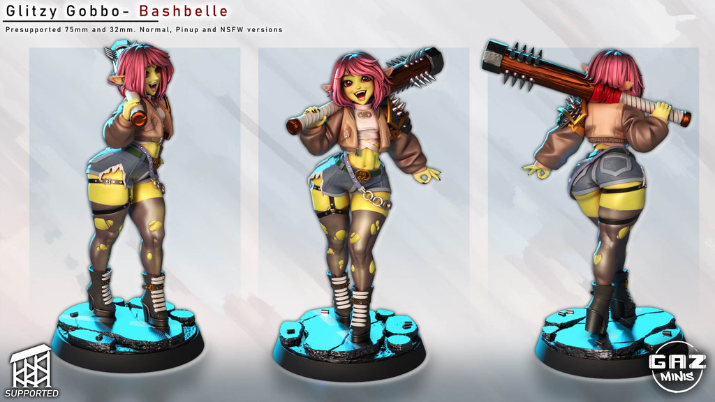 Glitzy Gobbo – Bashbelle (SFW/NSFW 18+)