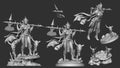 Goblin Queen – Goblin Female Warrior Miniature & Bust
