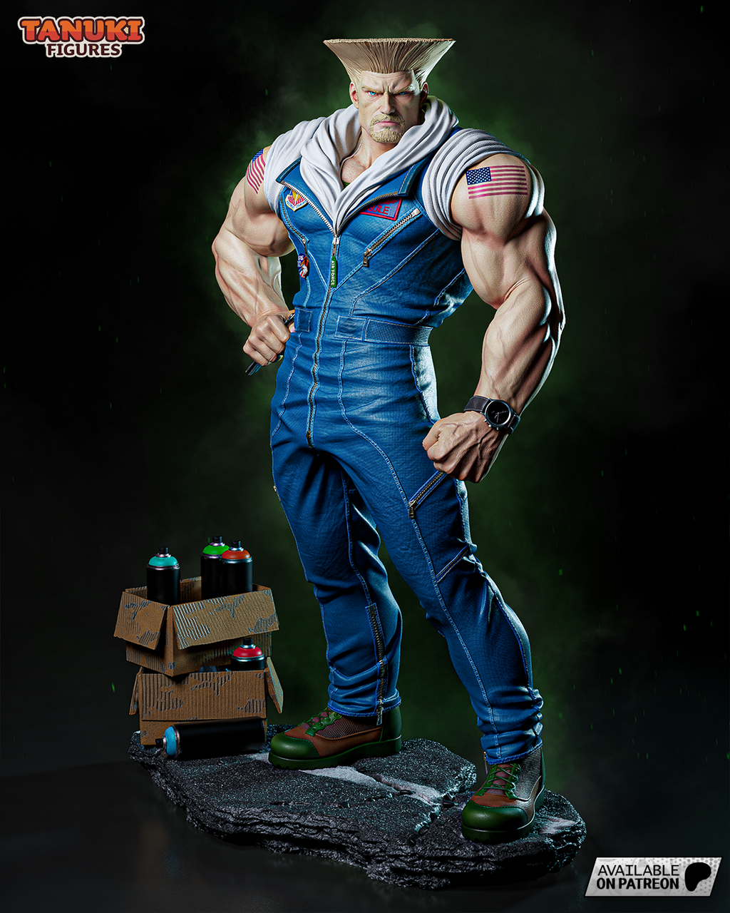 Guile - Street Fighter - 1:6 Scale Figure