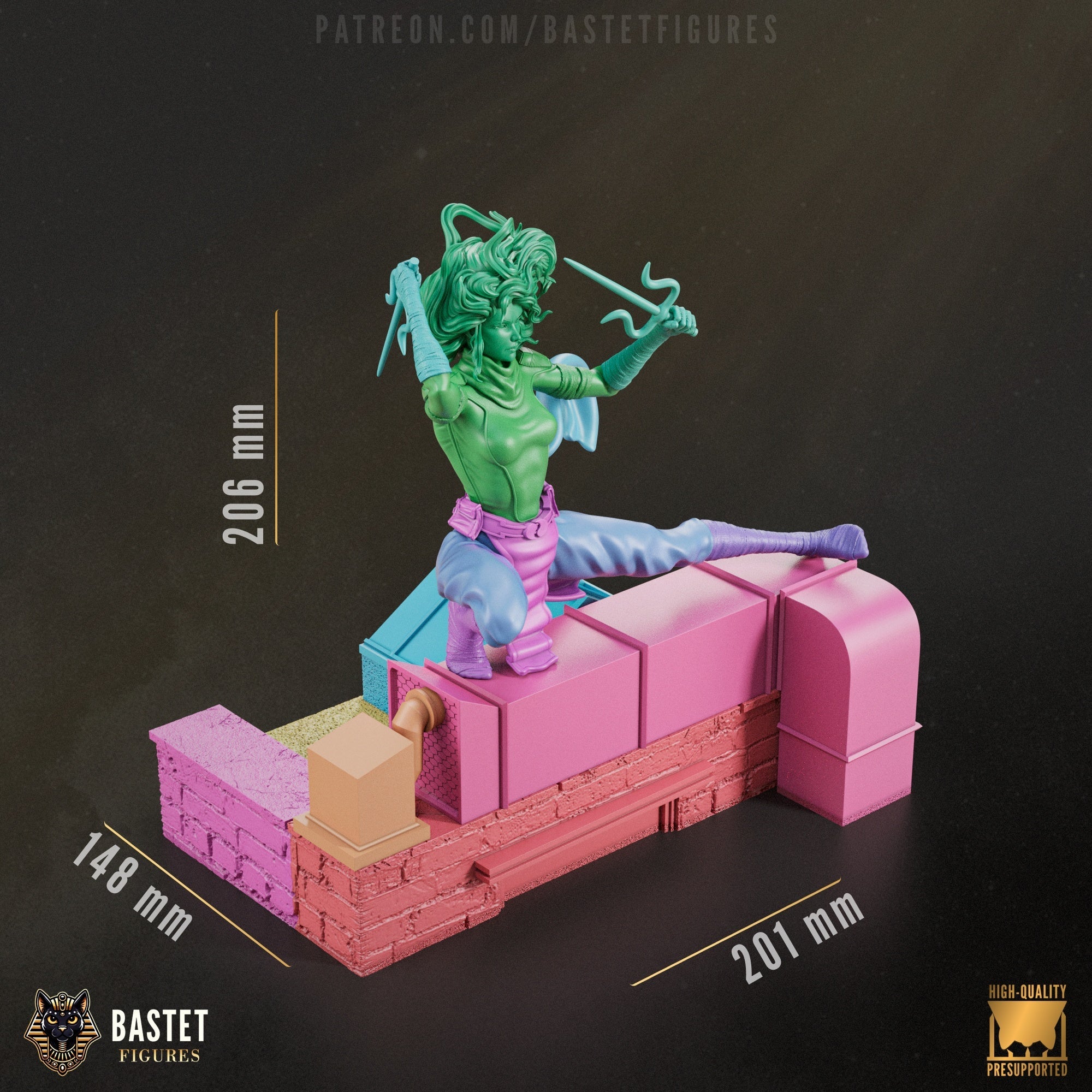 Elektra - Marvel Comics - 1:8 Scale Figure & Bust