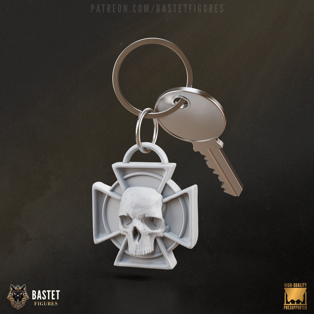 Lobo's Insignia - DC Comics  - Keychain