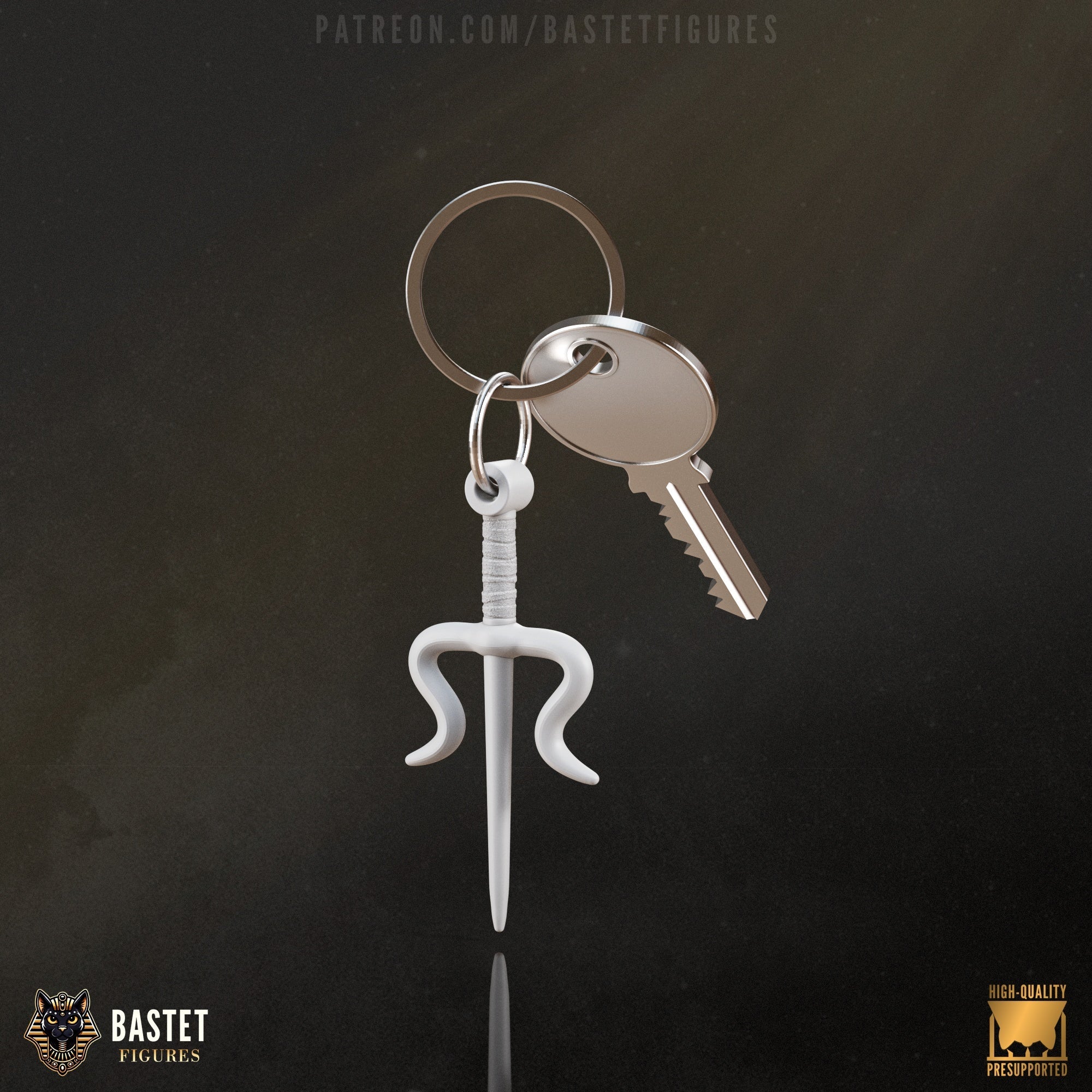 Elektra's Sai - Marvel Comics - Keychain