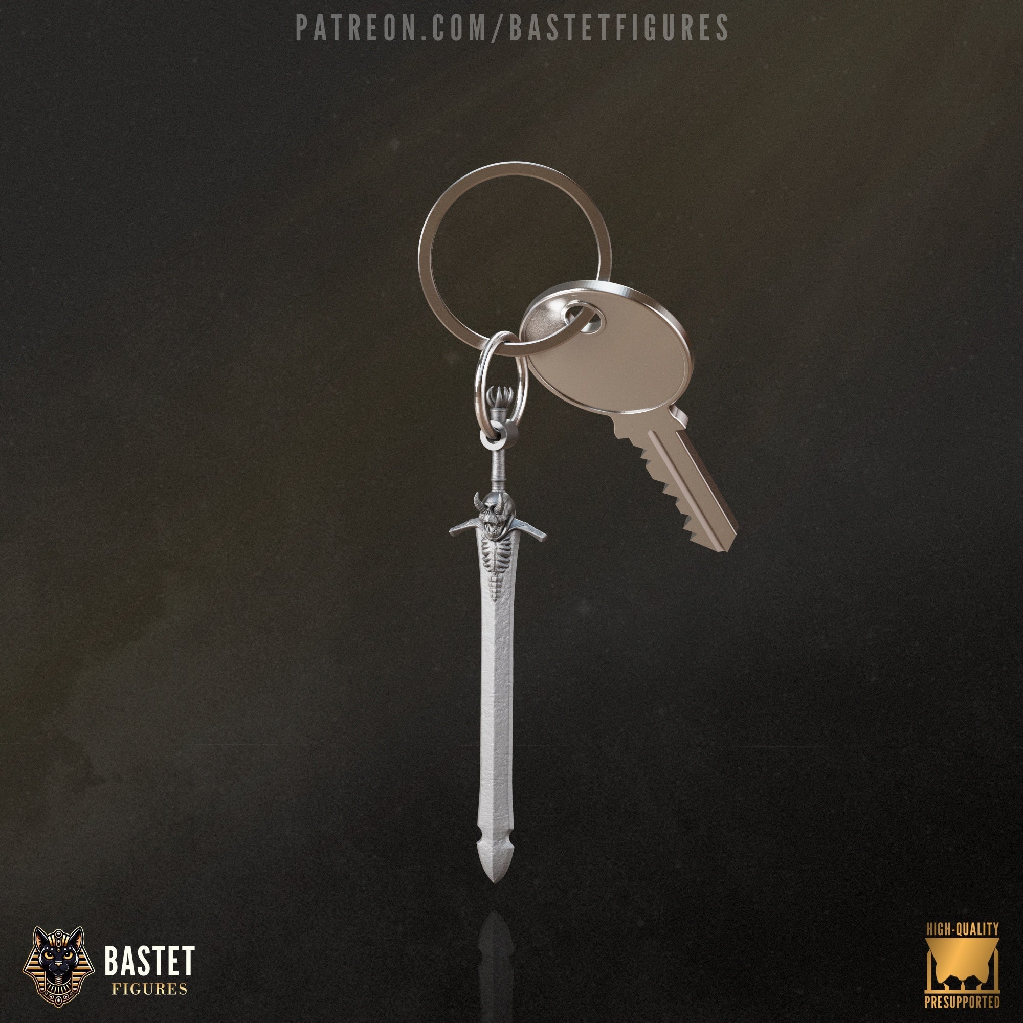 Dante's Sword - Devil May Cry - Keychain