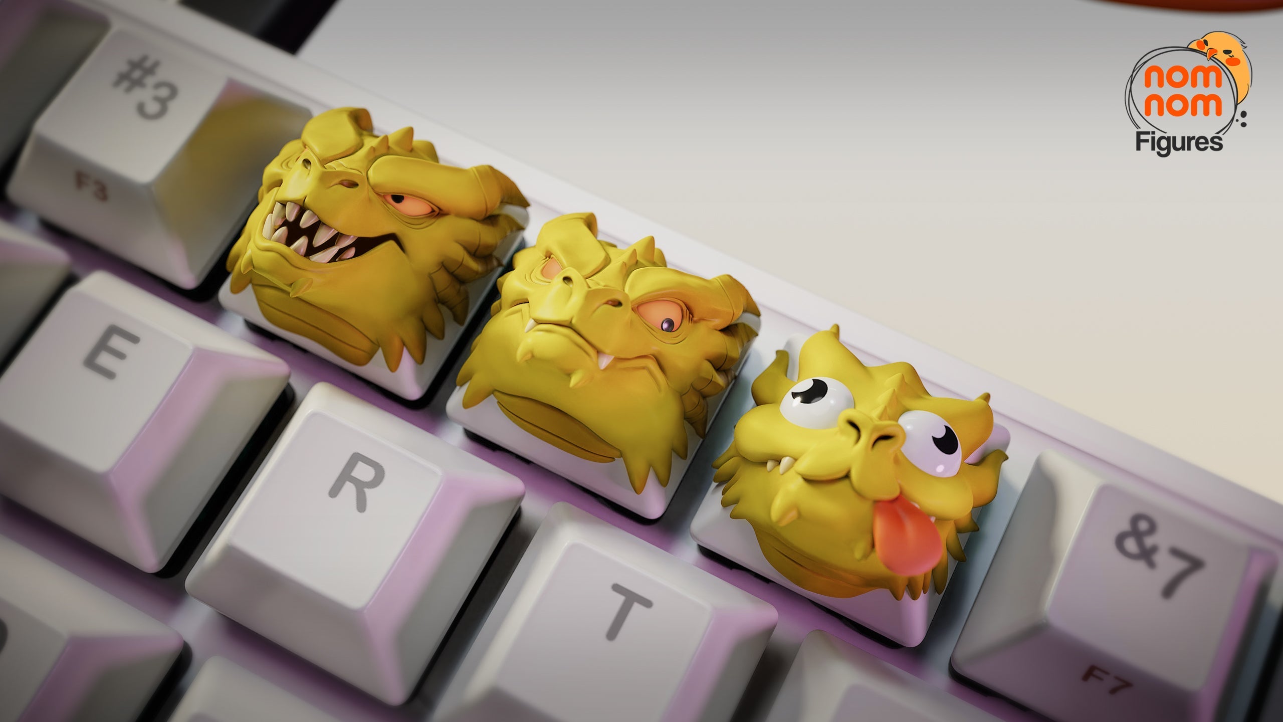 Derpy Hydra Meme - Keyboard Keycaps