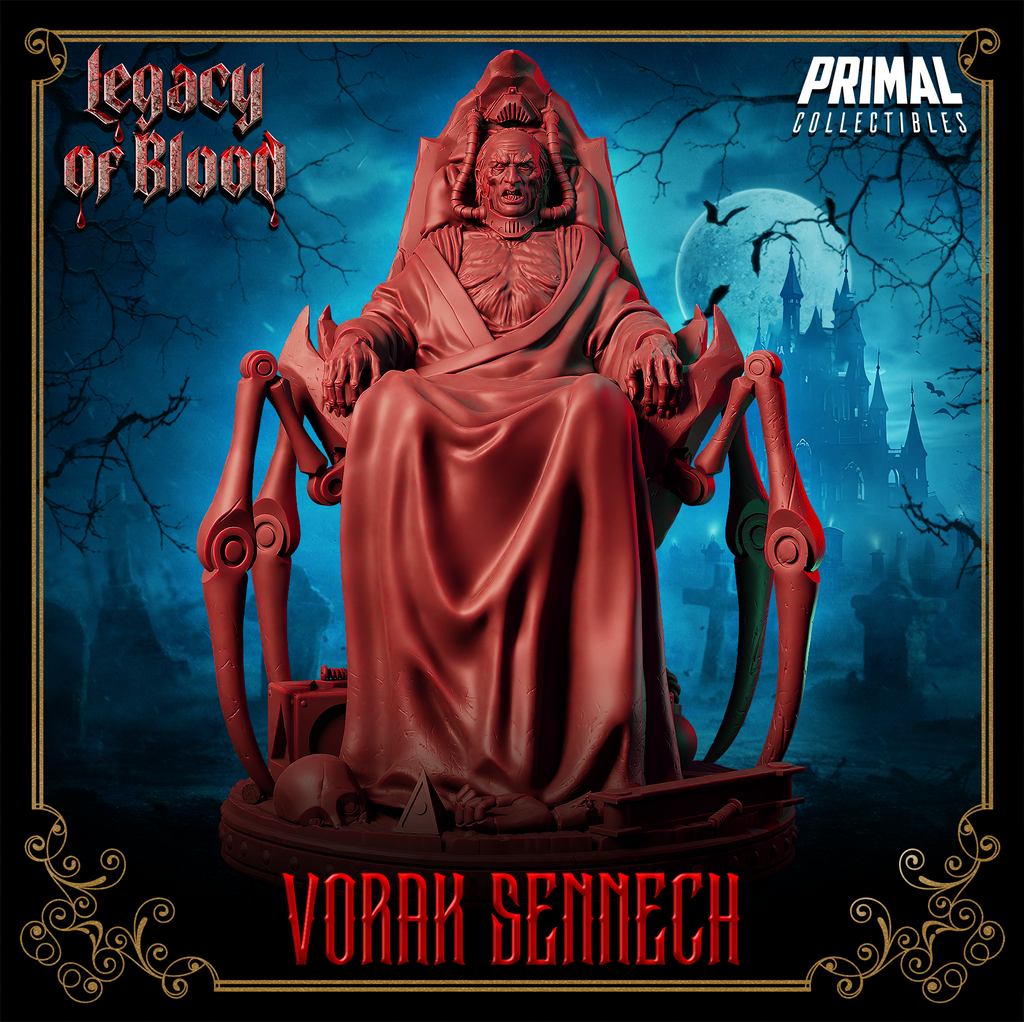Vorak Sennech Vampire Lord Miniature