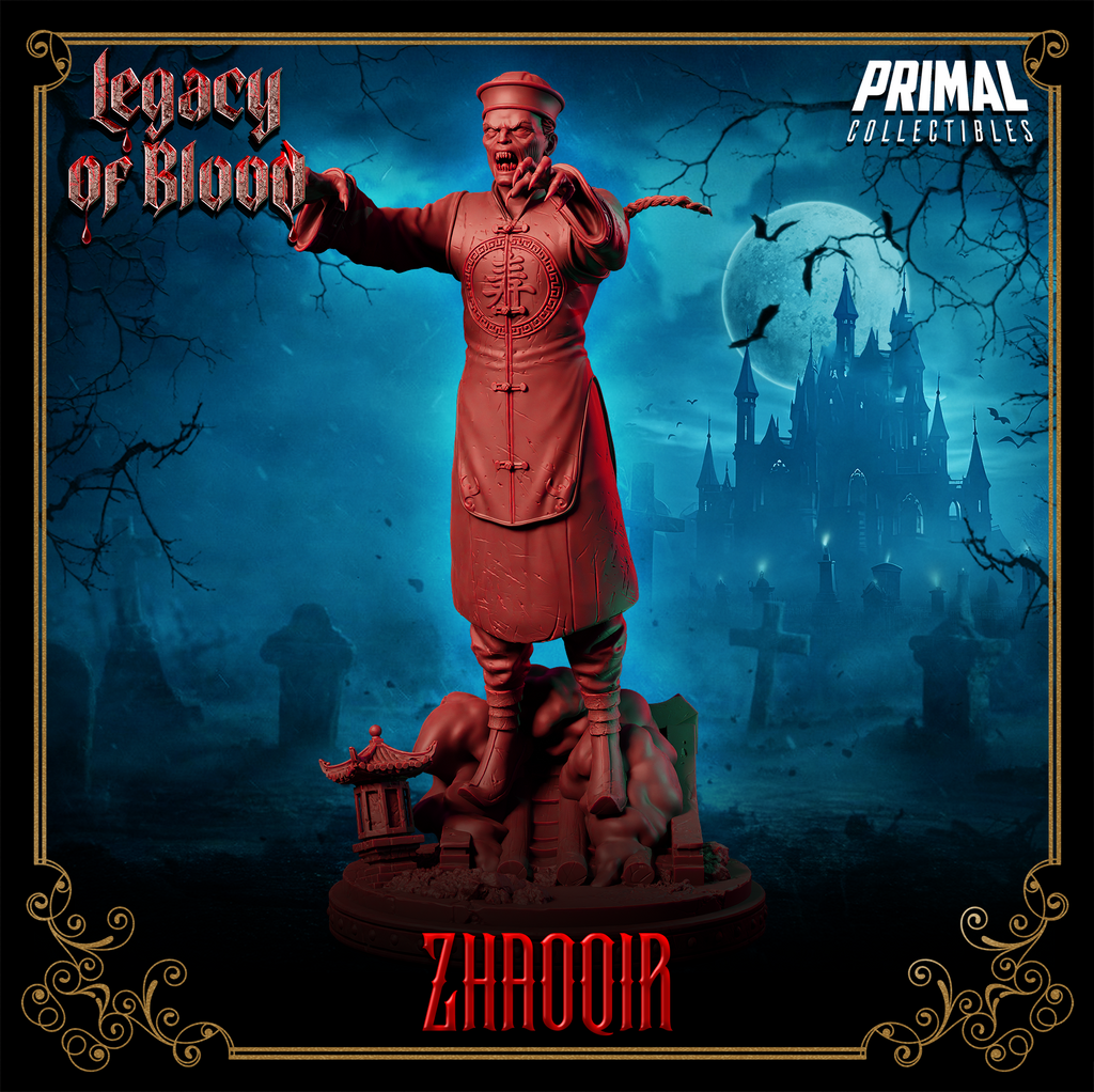 Zombie Zhaoqir – Undead Qing Dynasty Vampire Miniature