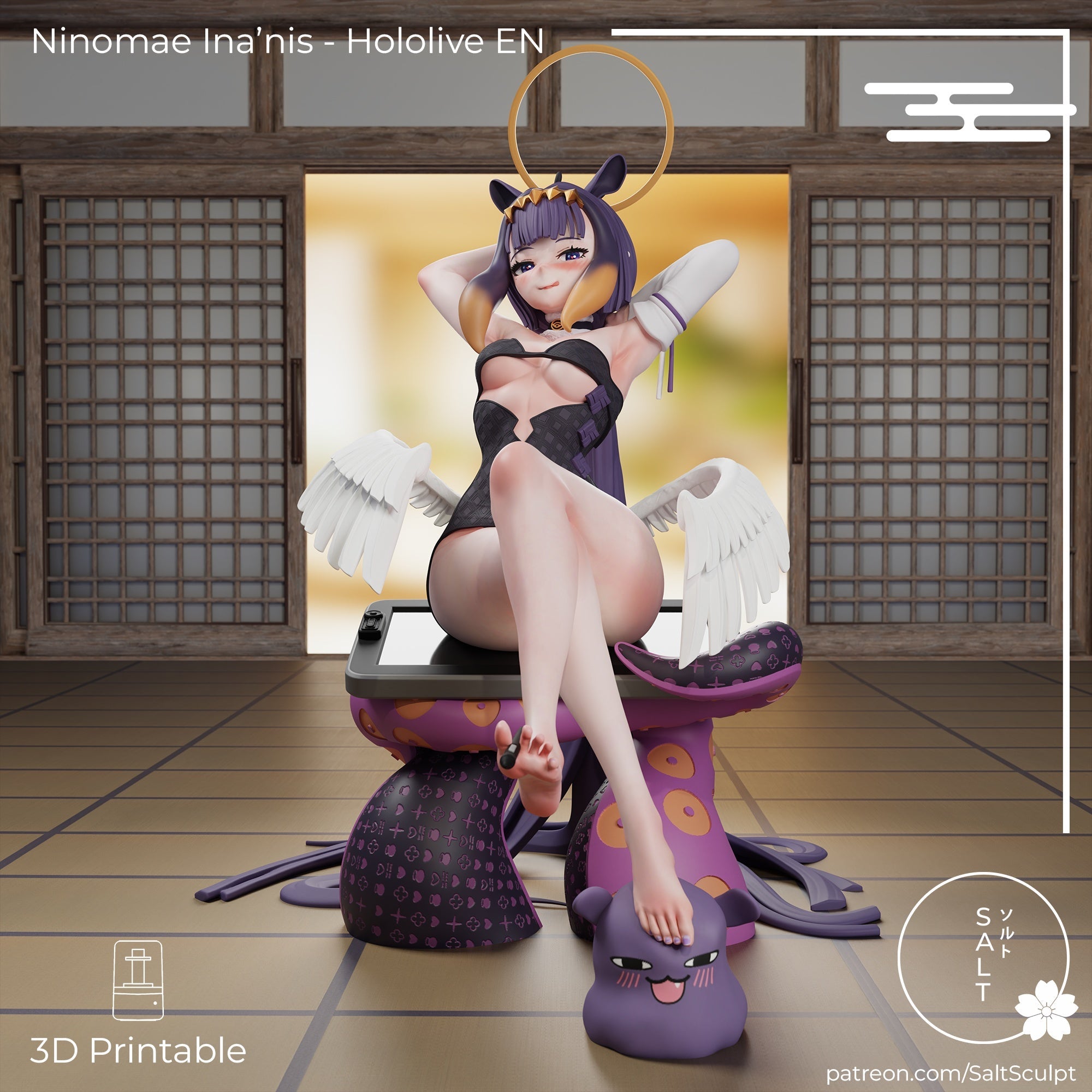 Ninomae Ina'Nis - Hololive (SFW/NSFW 18+ Only) - 1:7 Scale Figure
