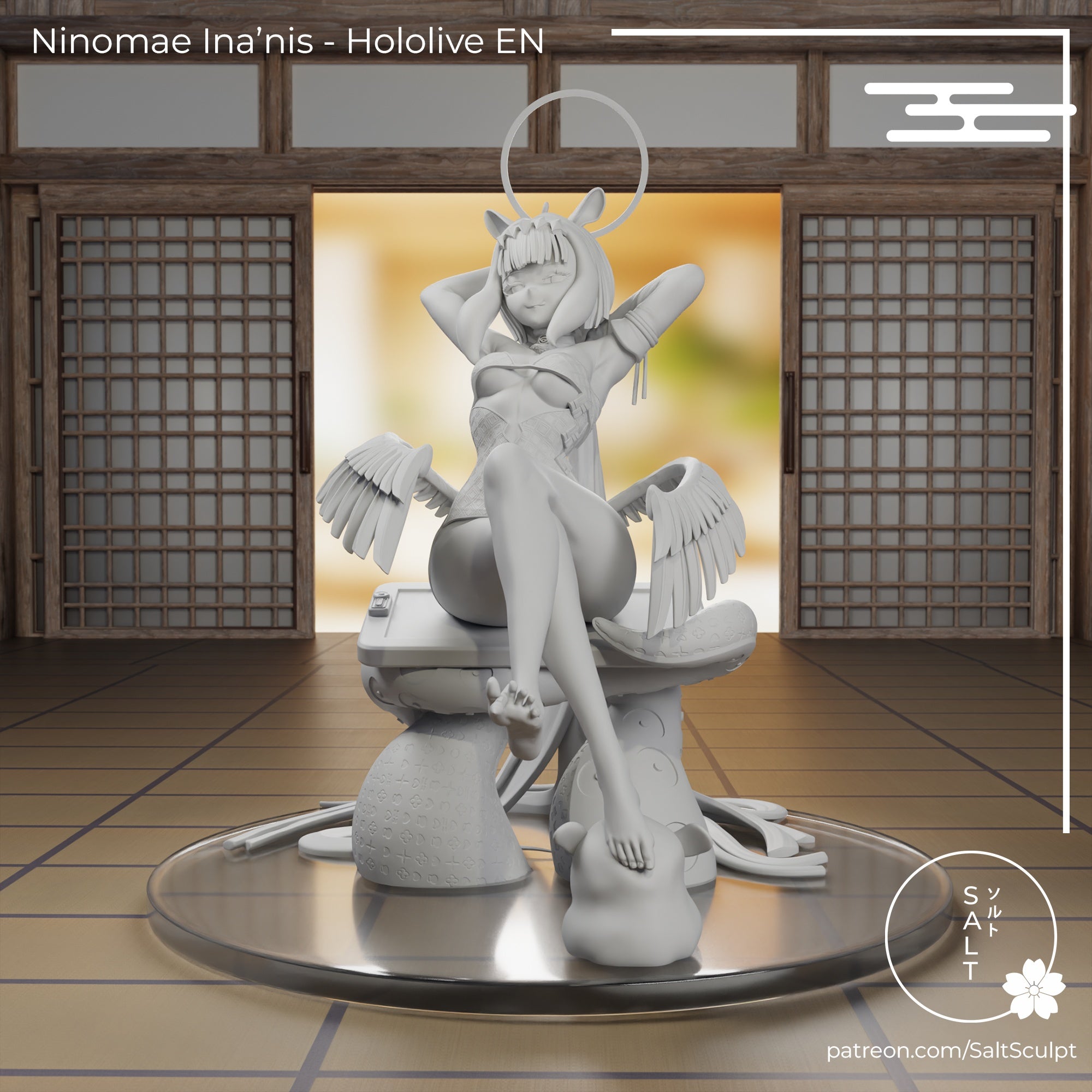 Ninomae Ina'Nis - Hololive (SFW/NSFW 18+ Only) - 1:7 Scale Figure