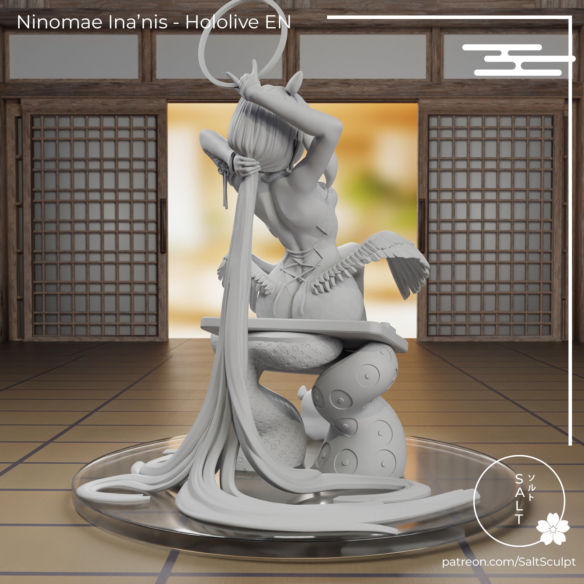 Ninomae Ina'Nis - Hololive (SFW/NSFW 18+ Only) - 1:7 Scale Figure