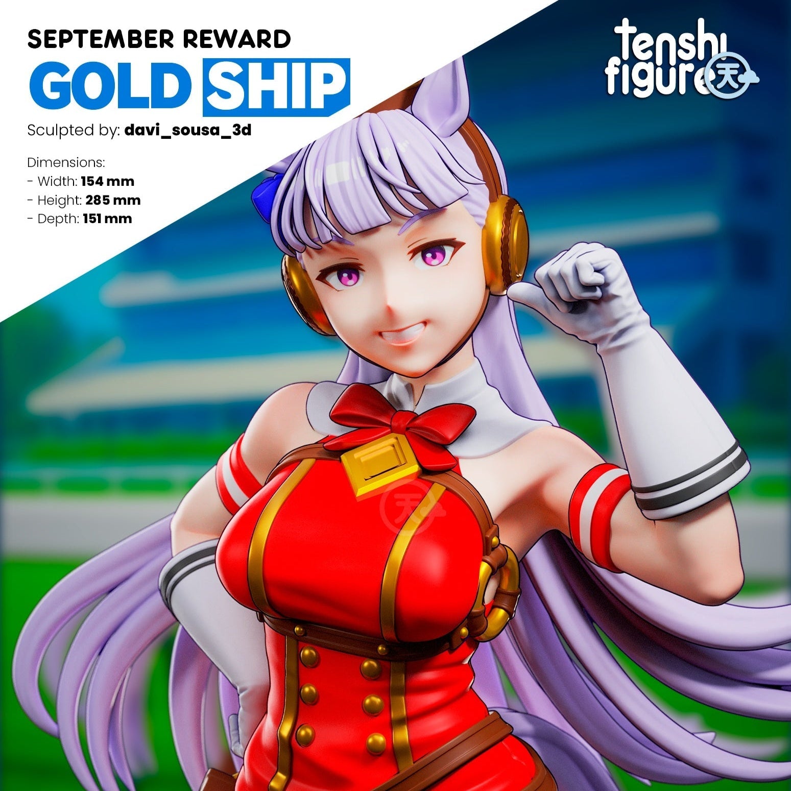 Goldship - Umamusume - 1:7 Scale