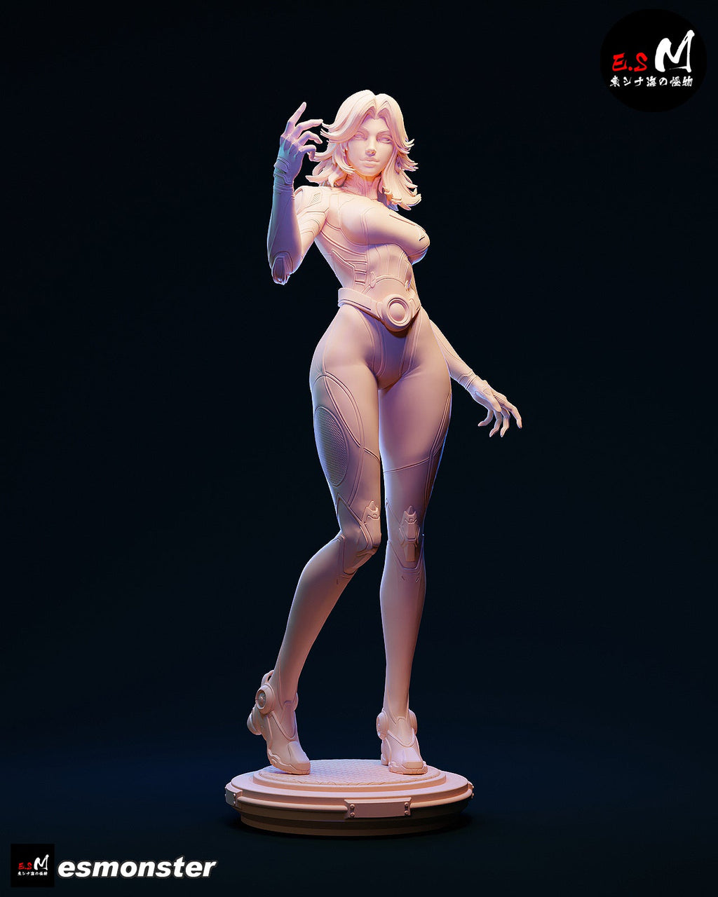 Invisible Woman (Pose 2) - Marvel Rivals (SFW/NSFW 18+ Only) - 1:6 Scale Figure