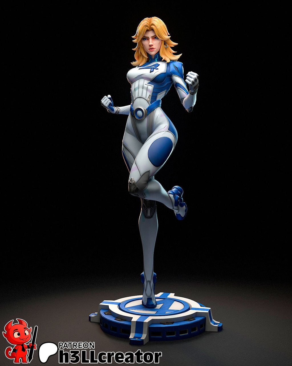 Invisible Woman  - Marvel Rivals - 1:8 Scale, Bust