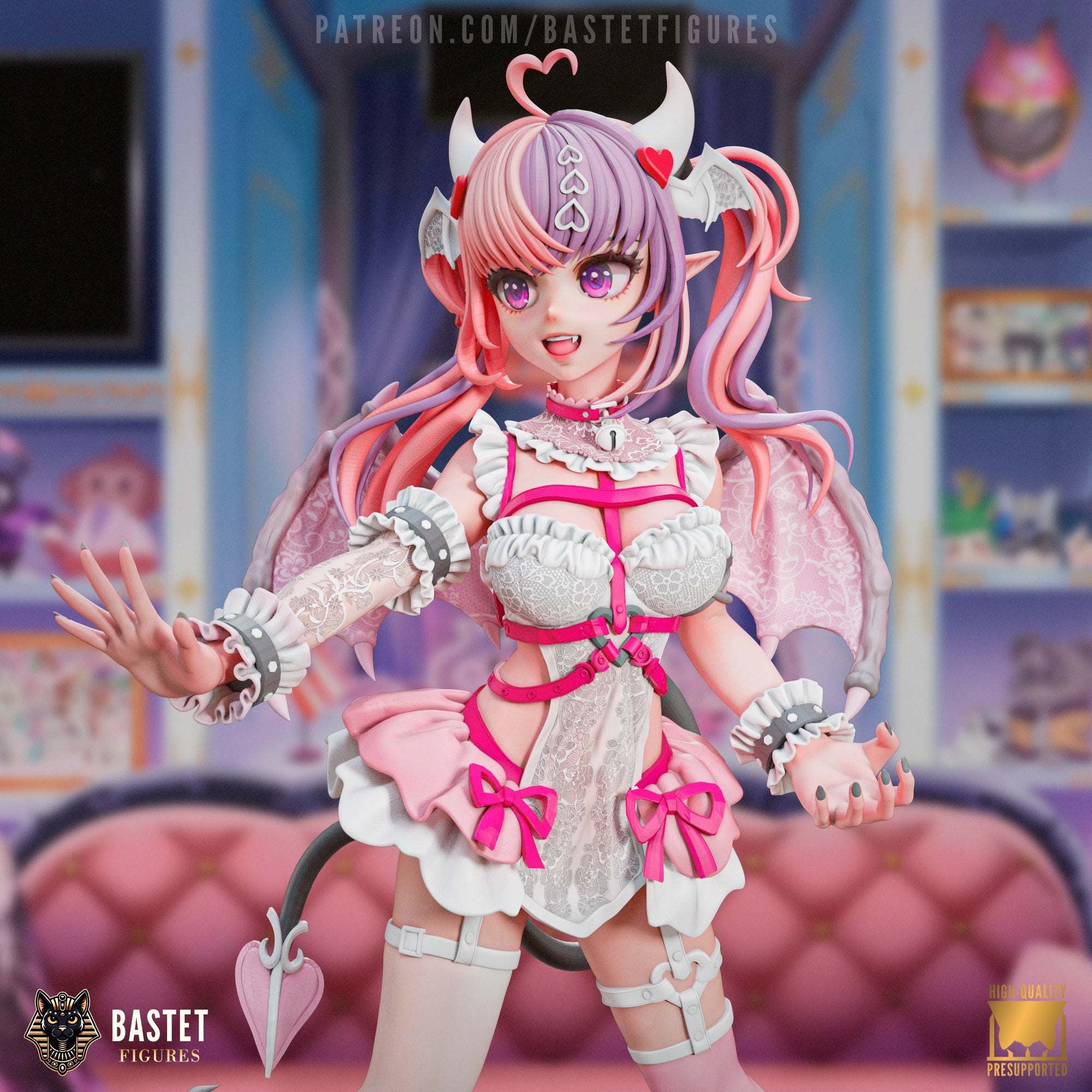 Ironmouse - Virtual Social Media Star - 1:8 Scale
