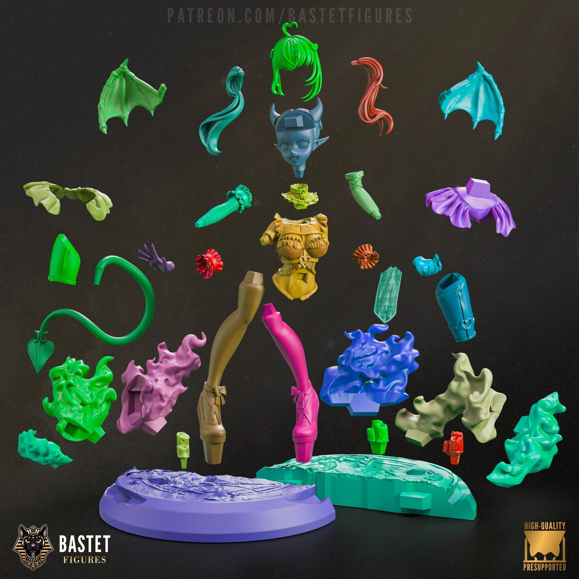 Ironmouse - Virtual Social Media Star - 1:8 Scale