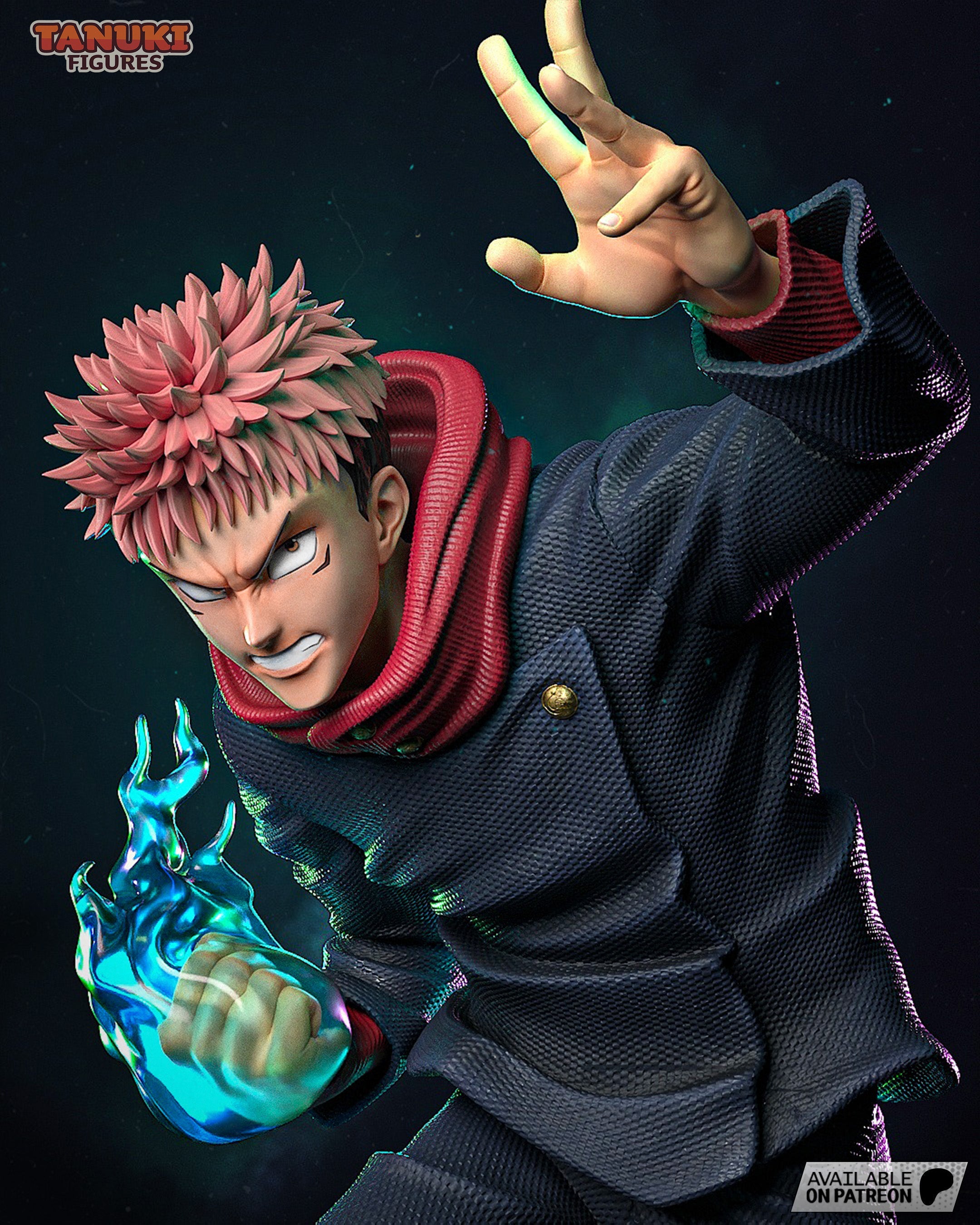 Itadori & Sukuna - Jujutsu Kaisen - 1:6 Scale, Bust