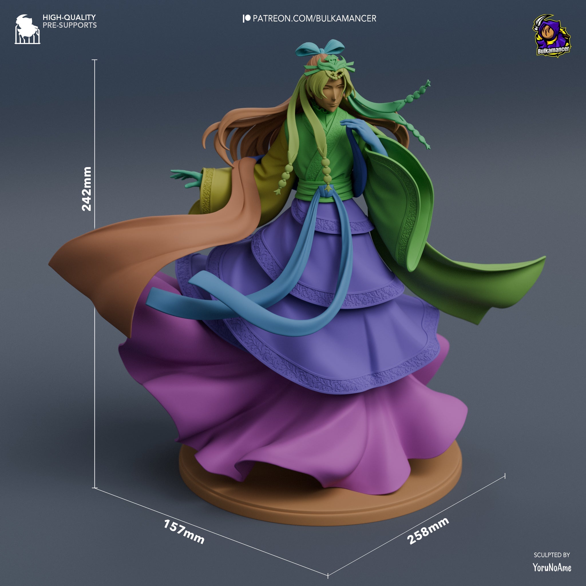 Jinshi the Moon Fairy - The Apothecary Diaries / (Kusuriya no Hitorigoto - 1:8 Scale Figure